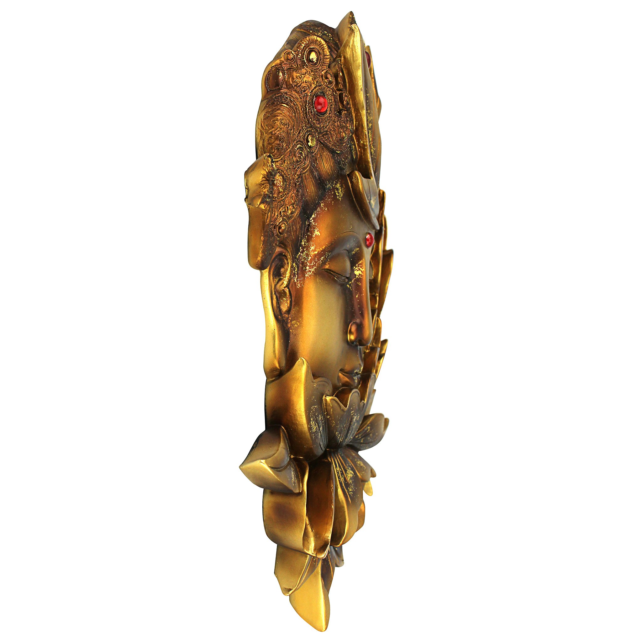 Toscano Enlightened Deities Wall Sculptures - Guan Yin