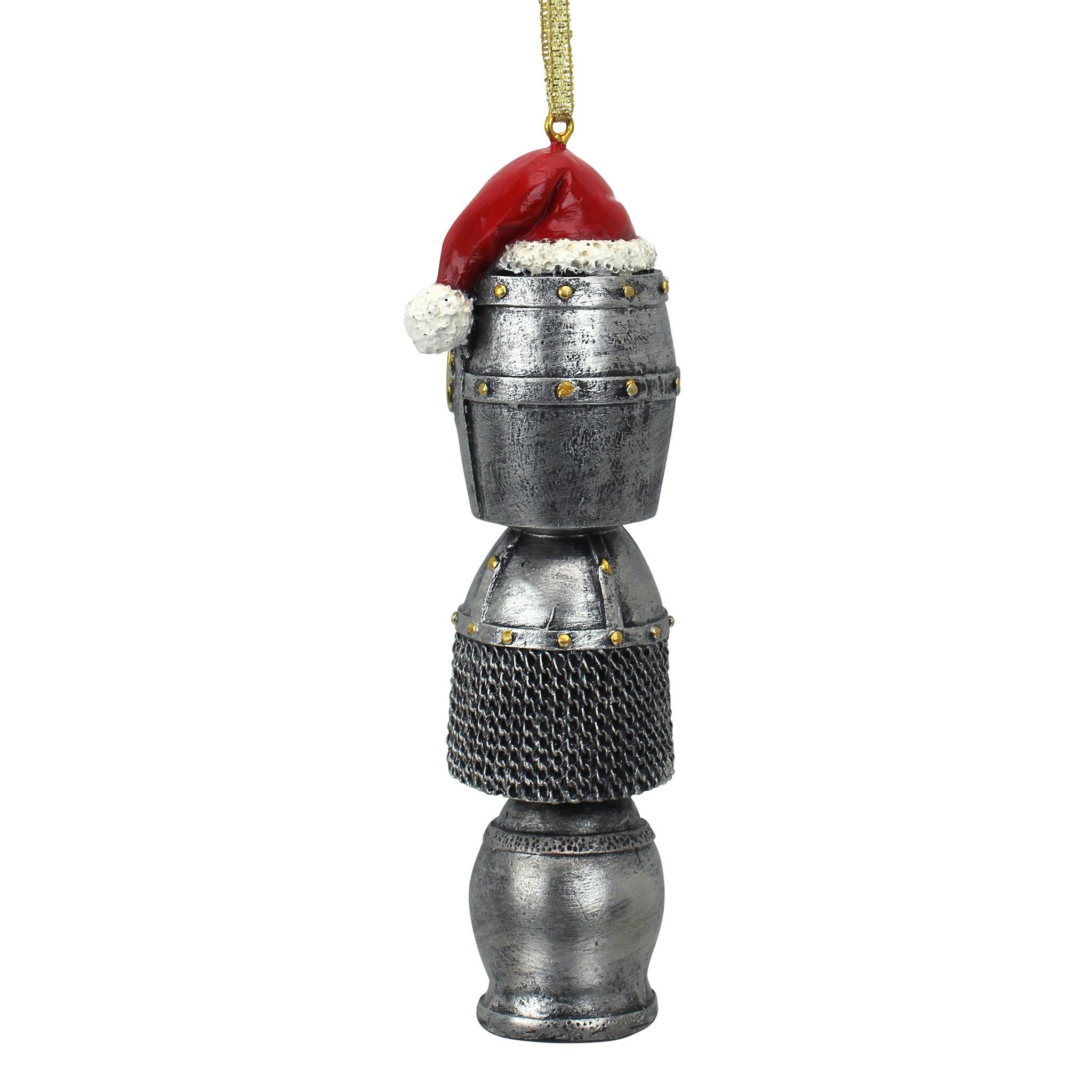 Toscano - Medieval Helms Totem Holiday Ornament