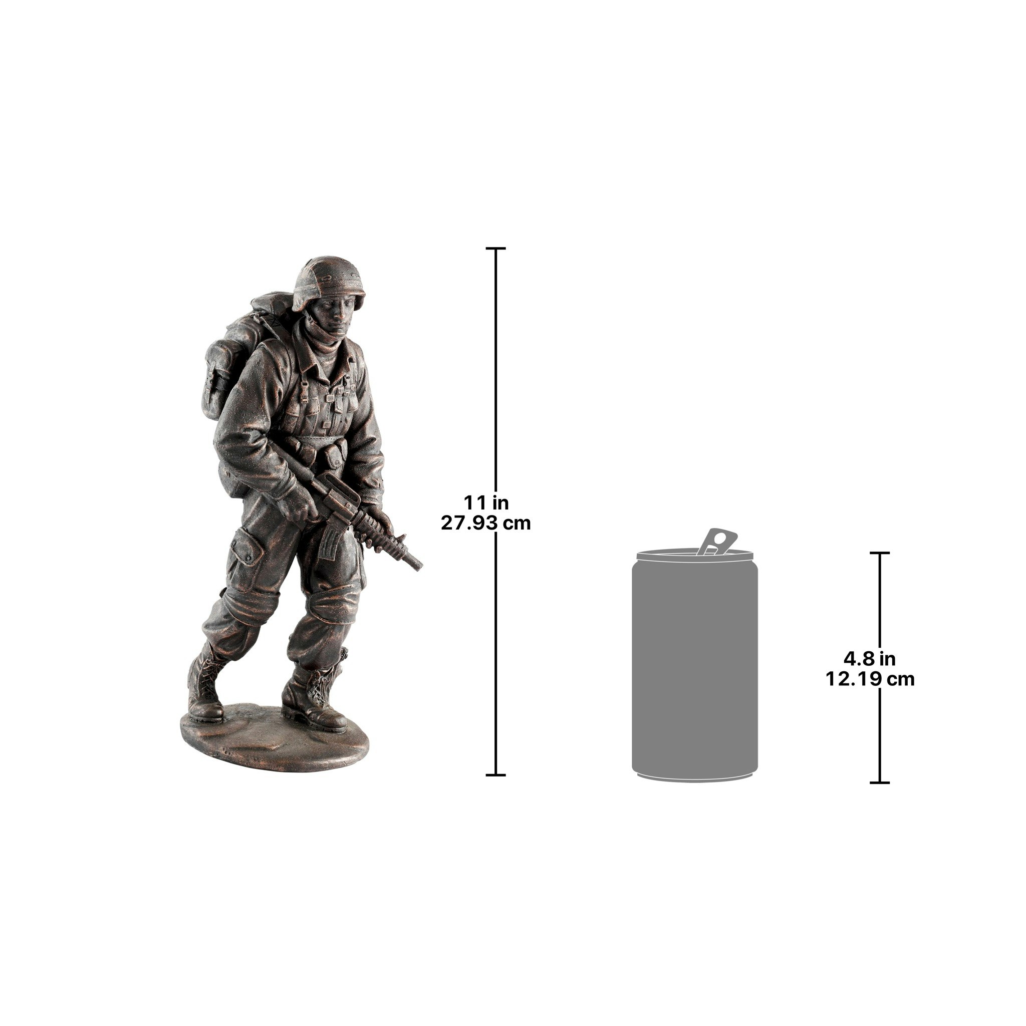 Toscano - Salute to Our Heroes Military Soldier Statue