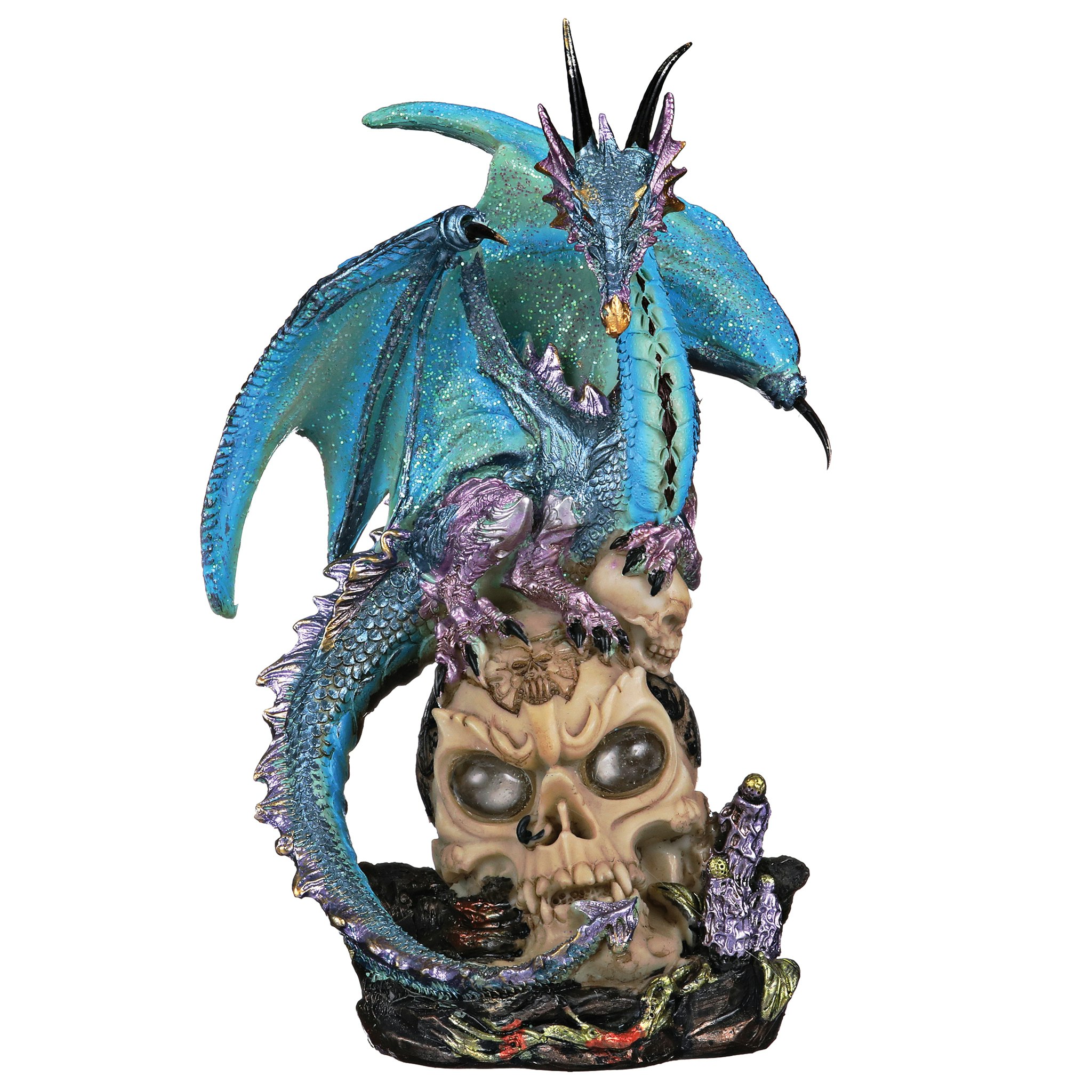 Toscano - Dragon Assassin Illuminated Statue