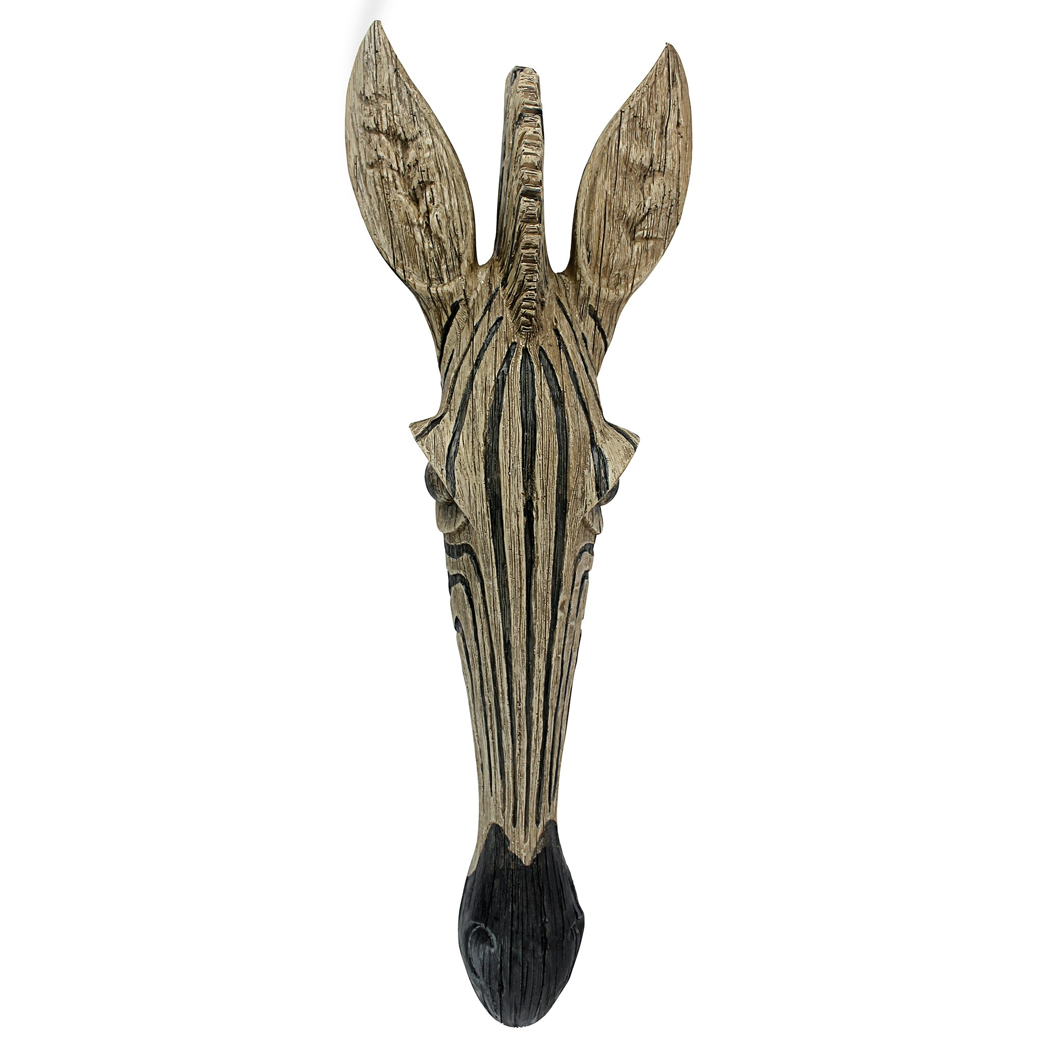 Toscano Animal Mask of the Savannah Wall Sculpture - Zebra