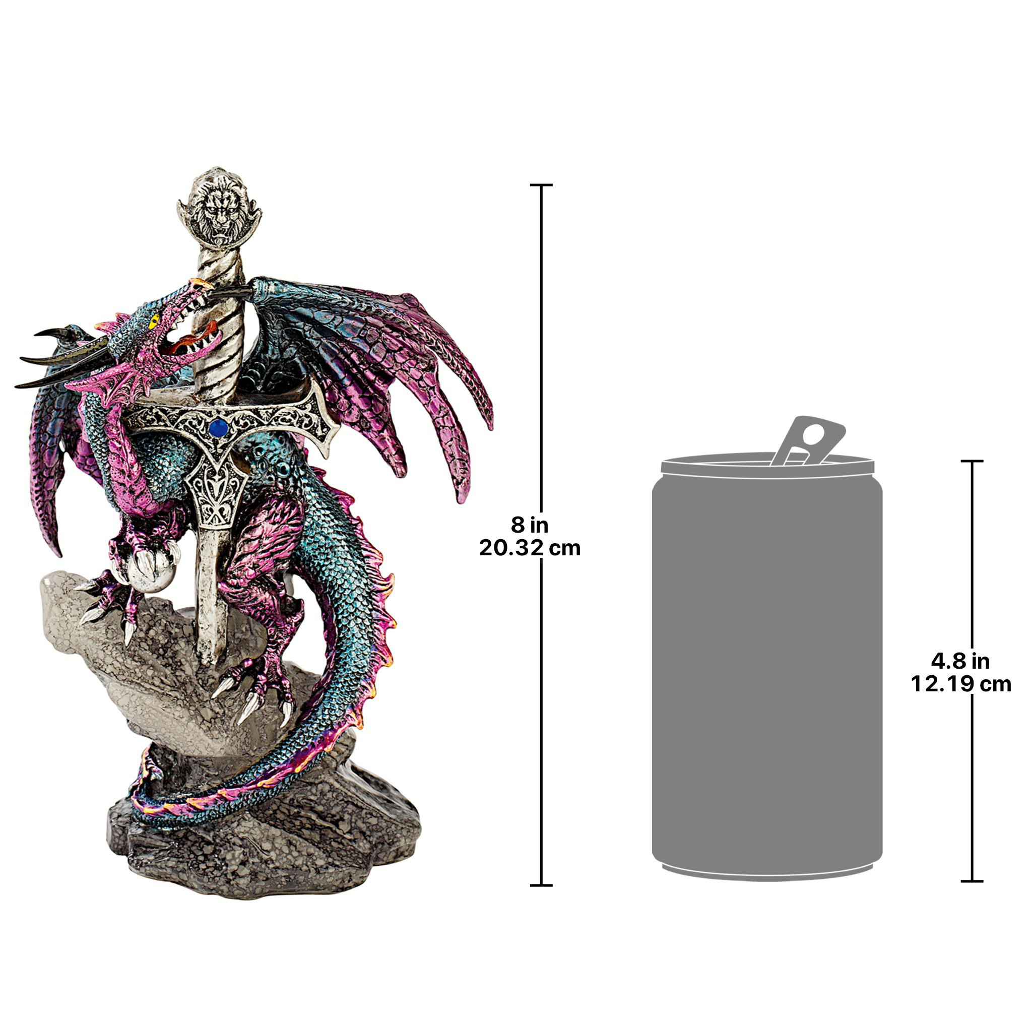 Toscano - Dragon Blade Celtic Sword Statue