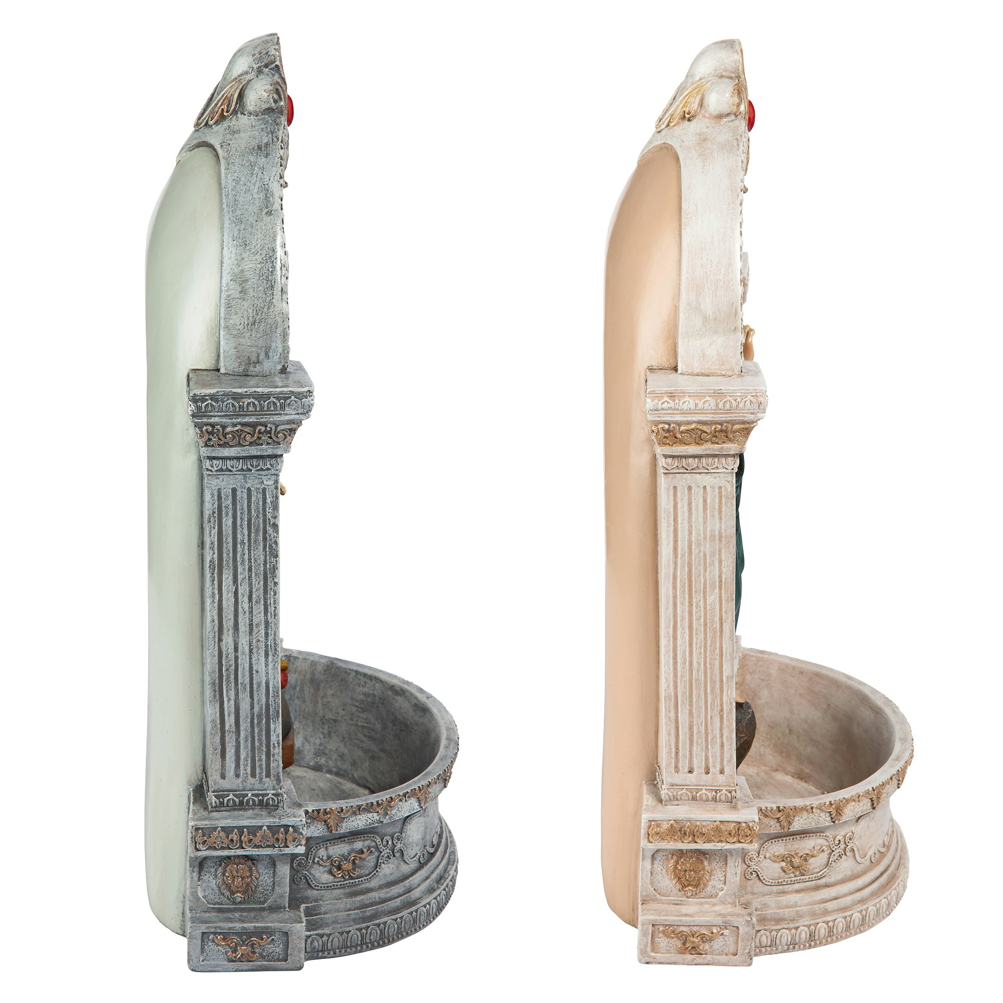 Toscano - Set of 2 Holy Family Devotionals Italian-Style Font StatuesSet of Two