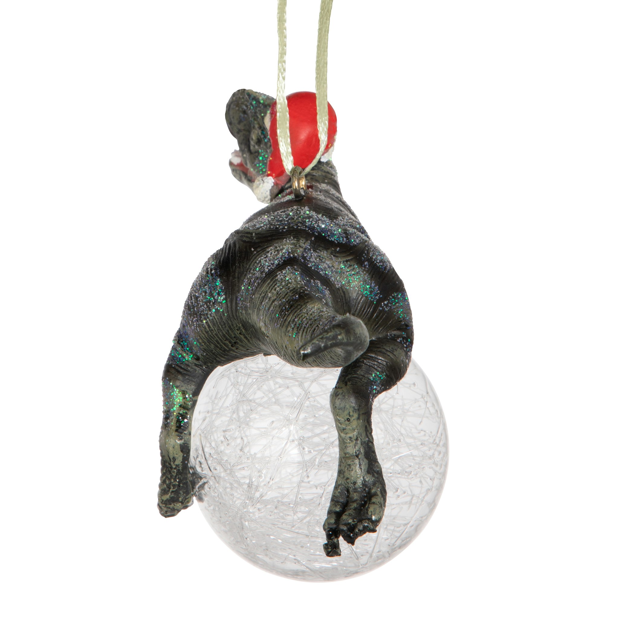 Toscano - Blitzer the T-Rex Holiday Ornament