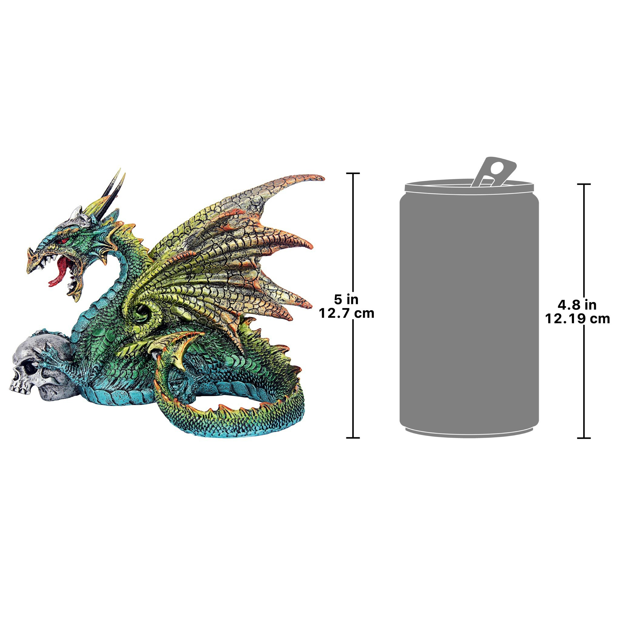 Toscano - Lord Wykeham Pet Dragon Statue