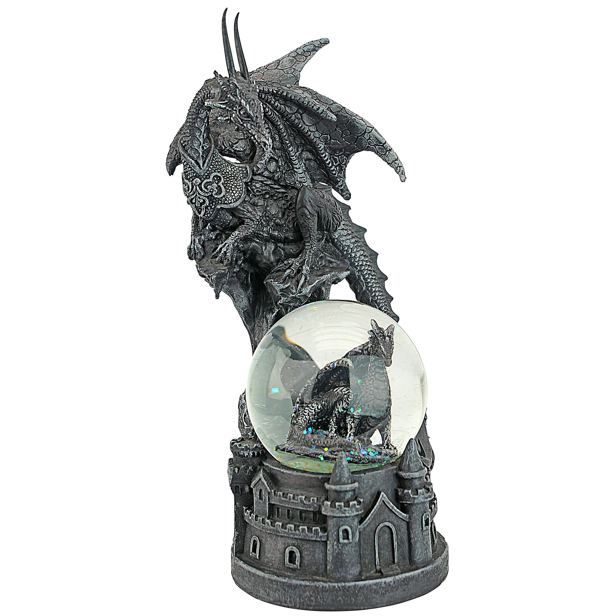 Toscano - The Dragons of Castle Malahide Gothic Water Globe