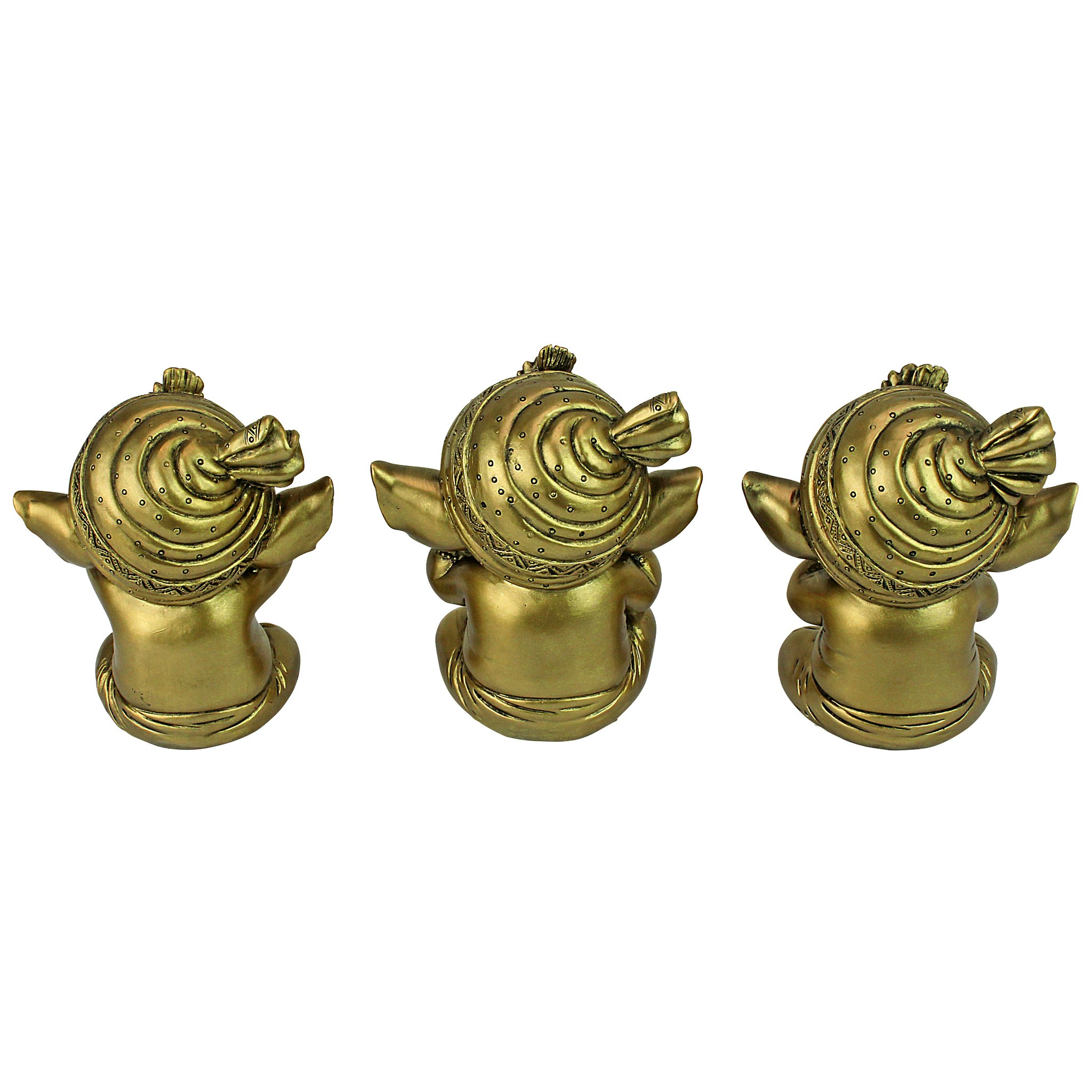 Toscano - See-NoHear-NoSpeak-No Evil Lord Ganesha Statue Collection