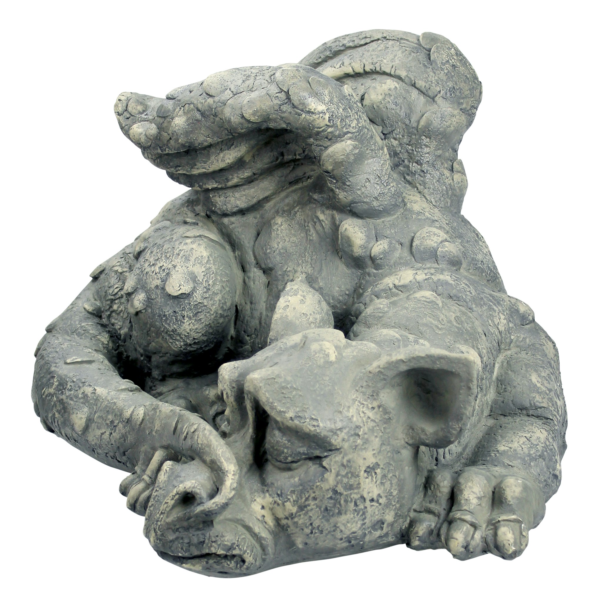 Toscano Blushing Babel the Bashful Dragon Statue - Large