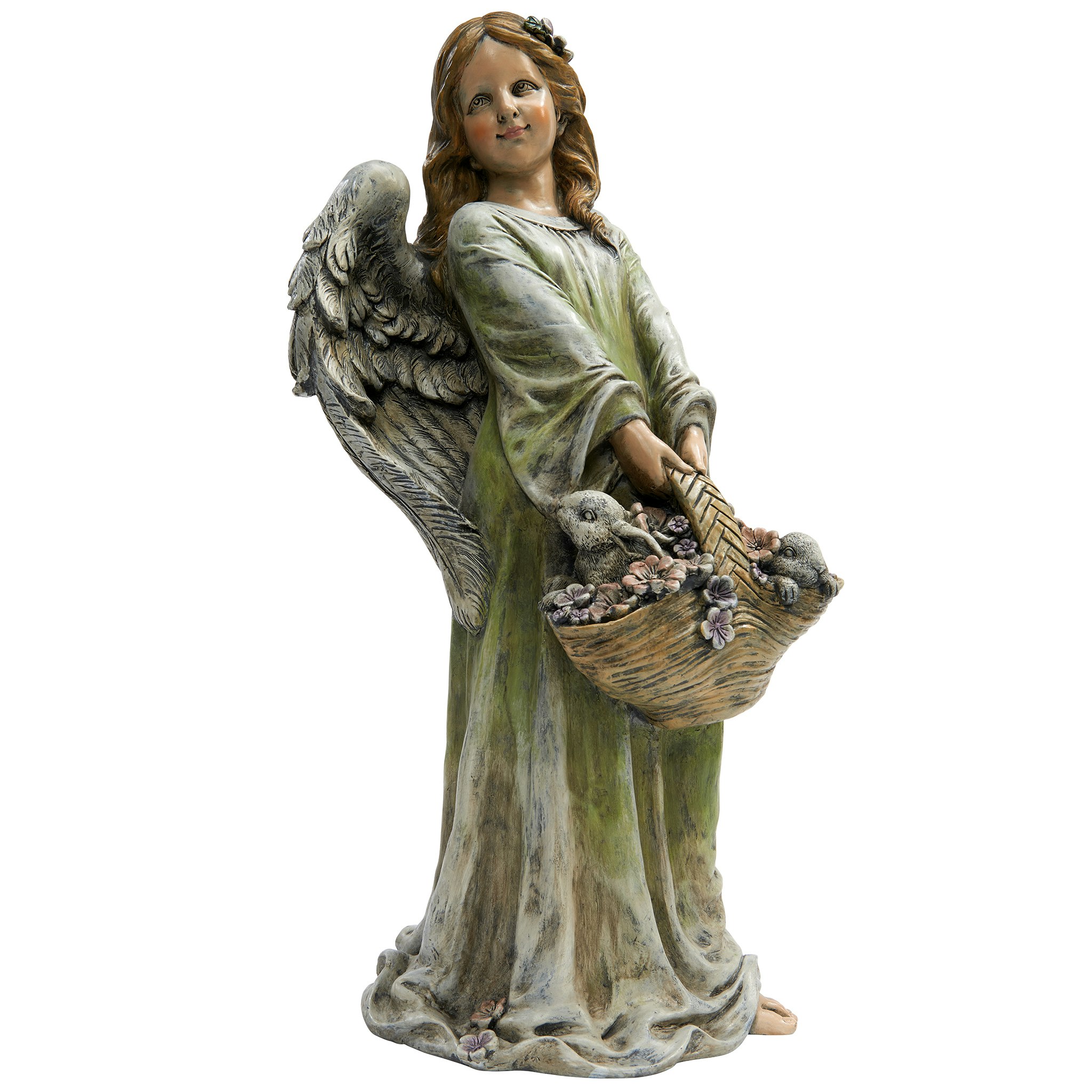 Toscano - Joy the Flower Angel Statue