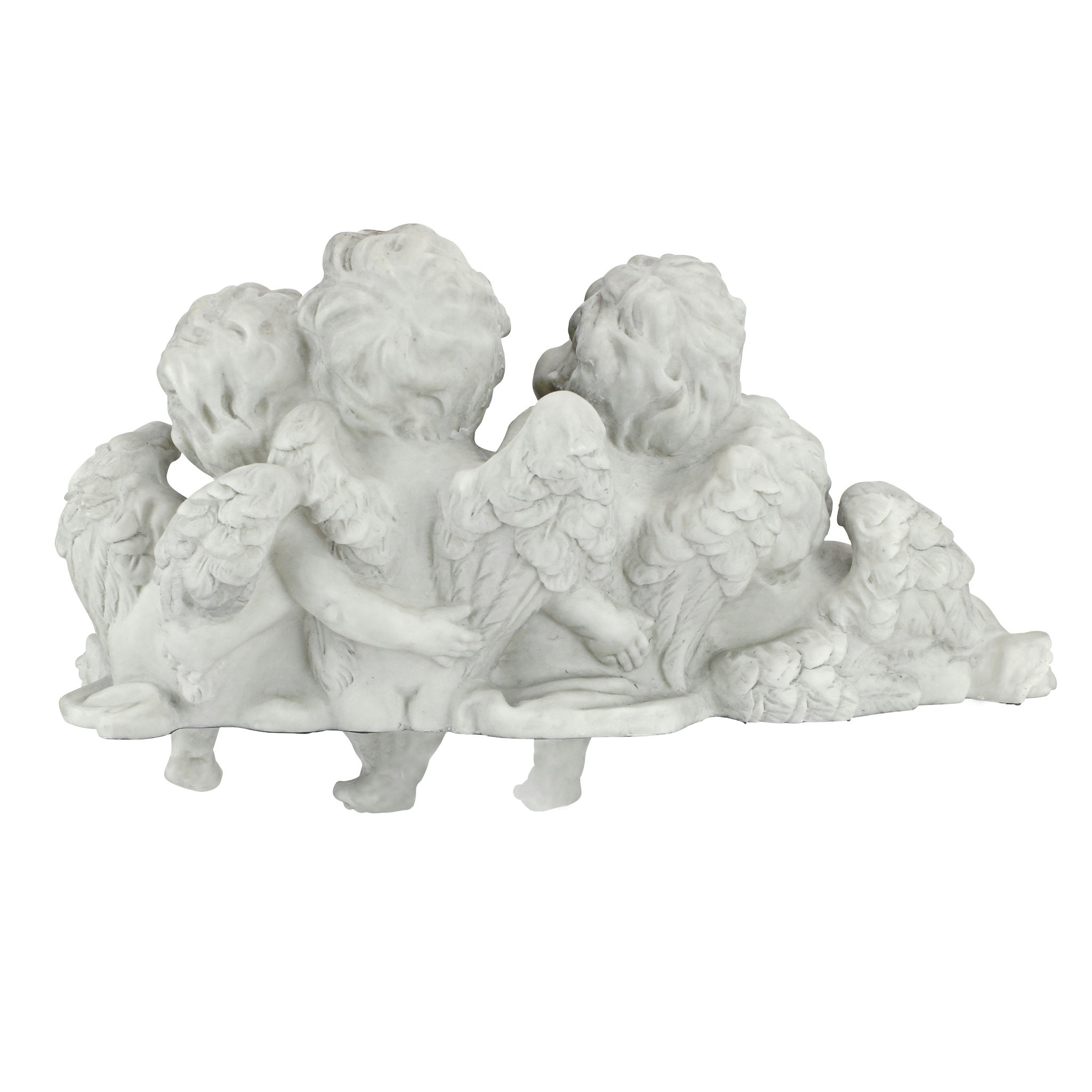 Toscano - Cherub Conclave Shelf Sitting Angel Sculpture