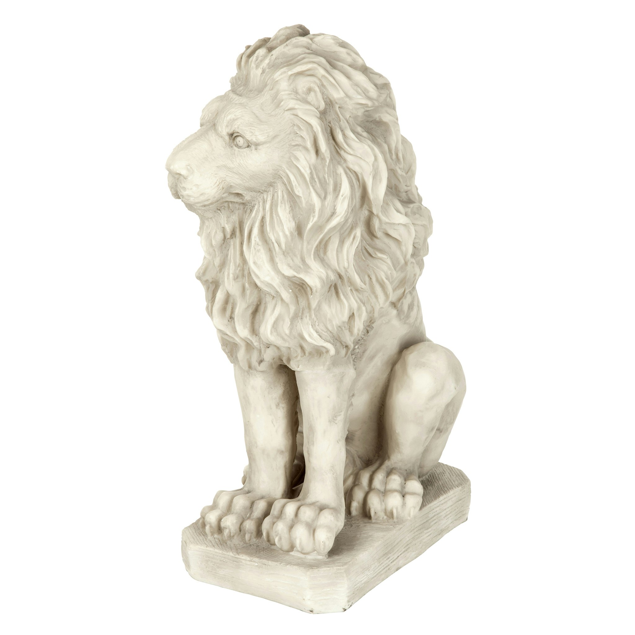 Toscano Mansfield Manor Lion Sentinel Statue - Looking Right