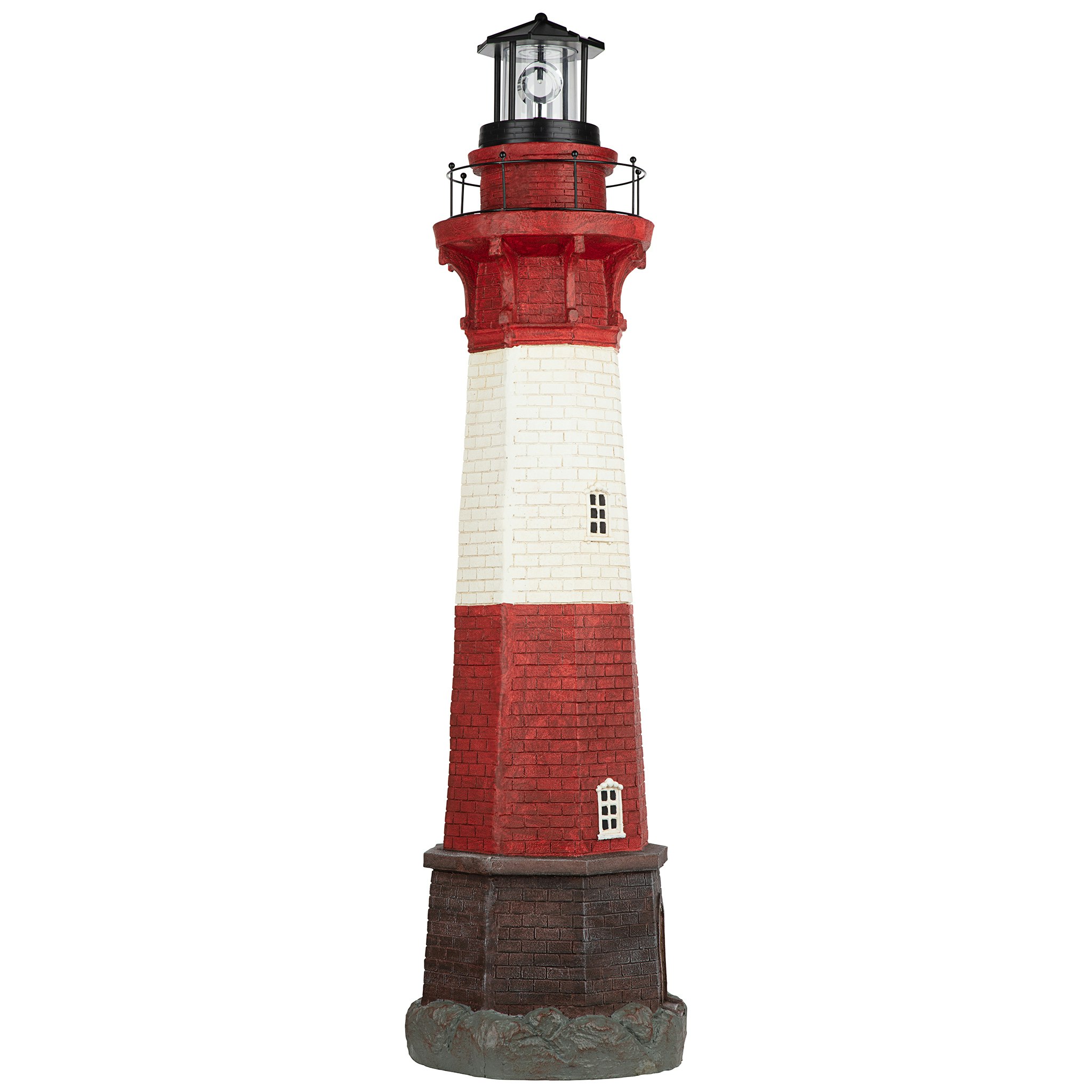 Toscano - Coastal Shoal Lighthouse Solar Beacon Statue