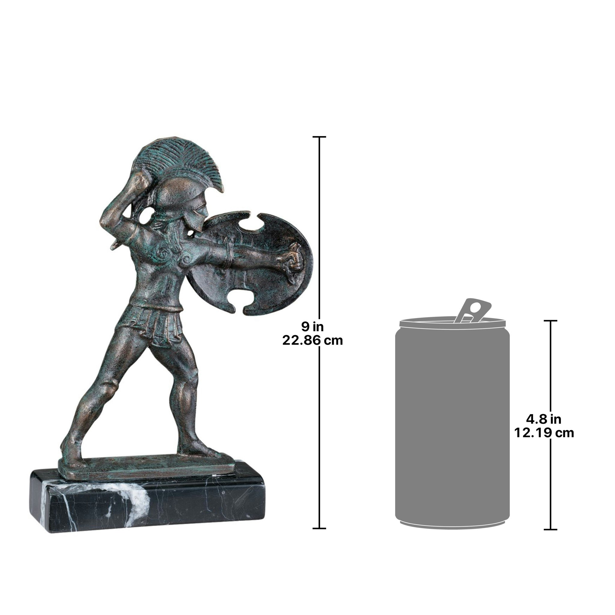Toscano - Spartan Hellenistic Ironwork Sculpture