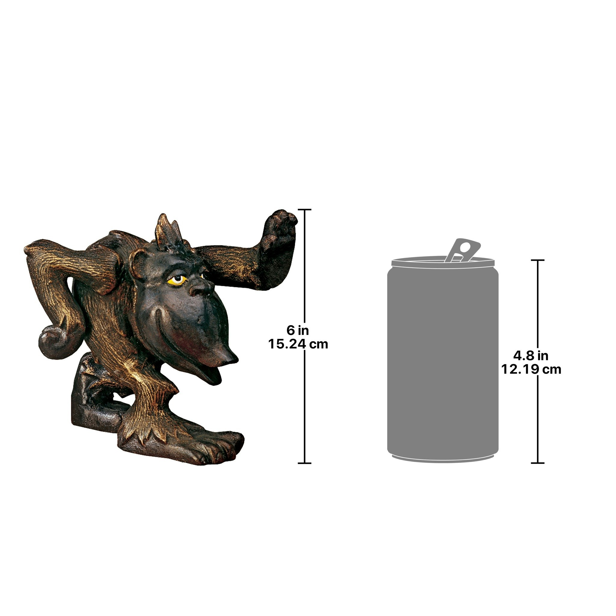 Toscano - Gordie the Gorilla Helping Hand Monkey Statue