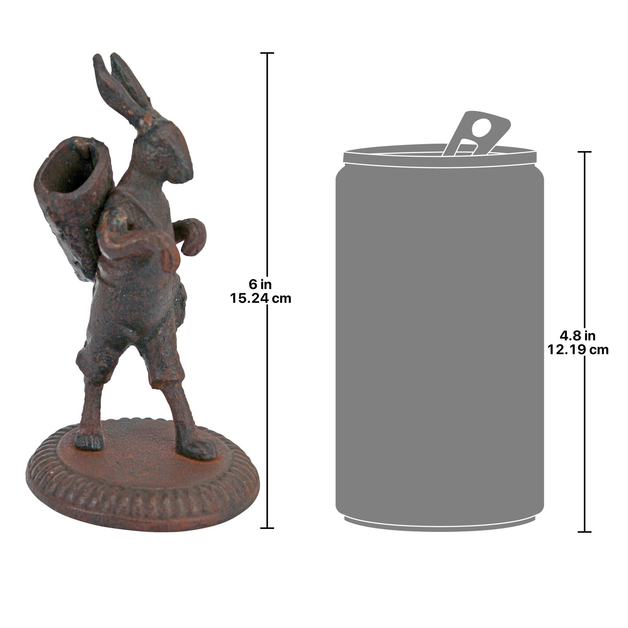 Toscano - The Wandering Rabbit Matchstick Sculpture