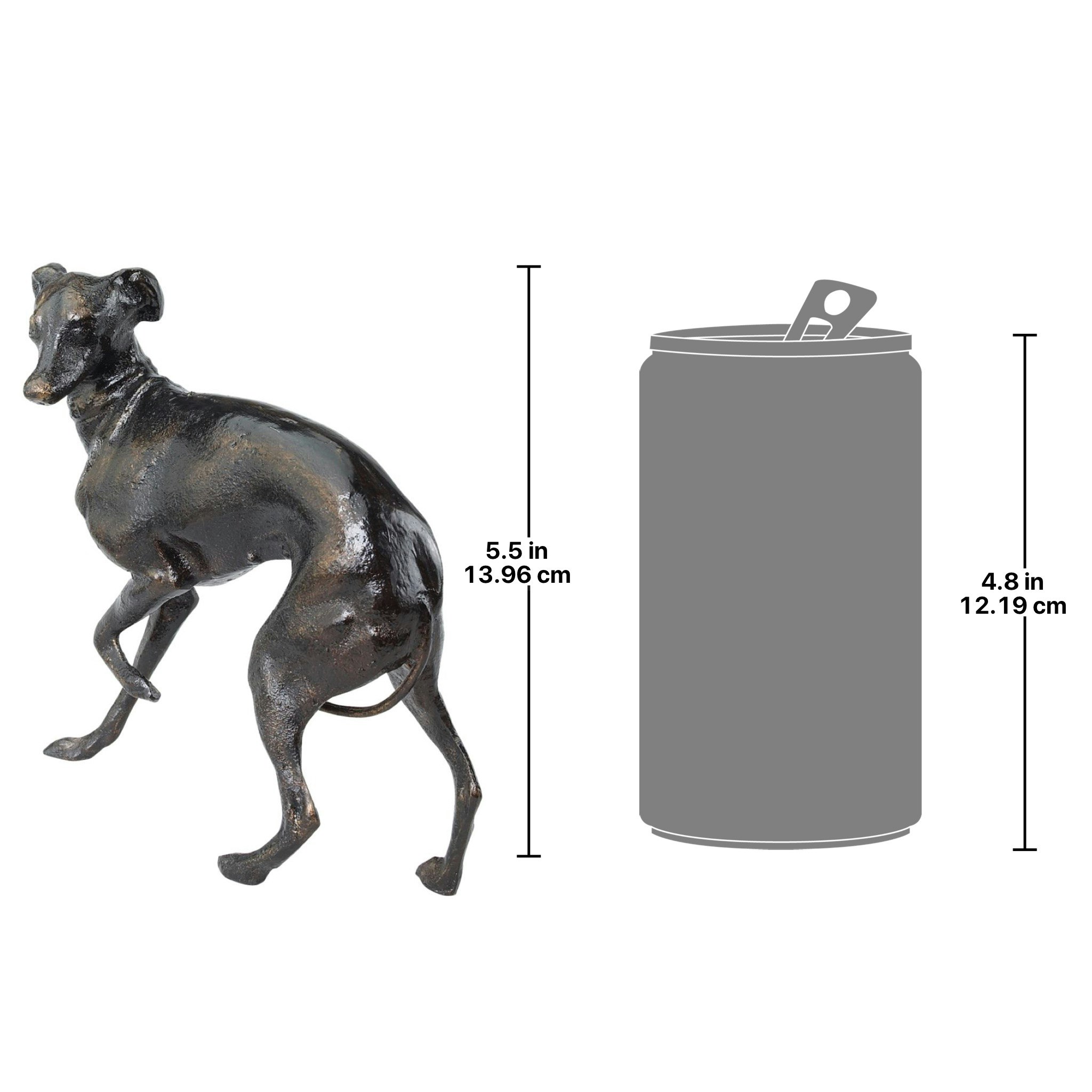 Toscano - The Loyal Whippet Authentic Statue