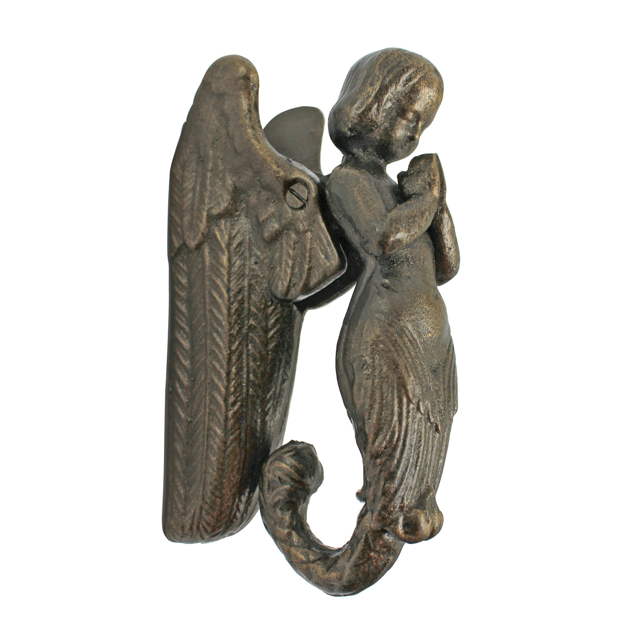 Toscano - Balinese Winged Mermaid Door Knocker