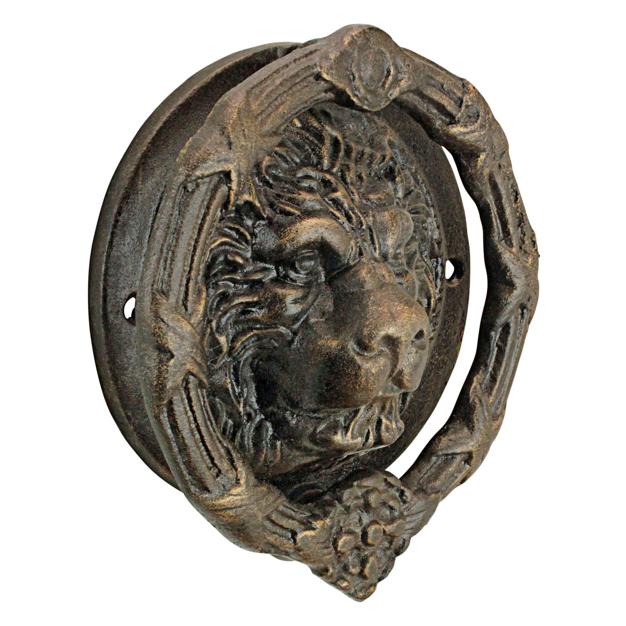 Toscano - Pride of the Lions Foundry Lion Door Knocker