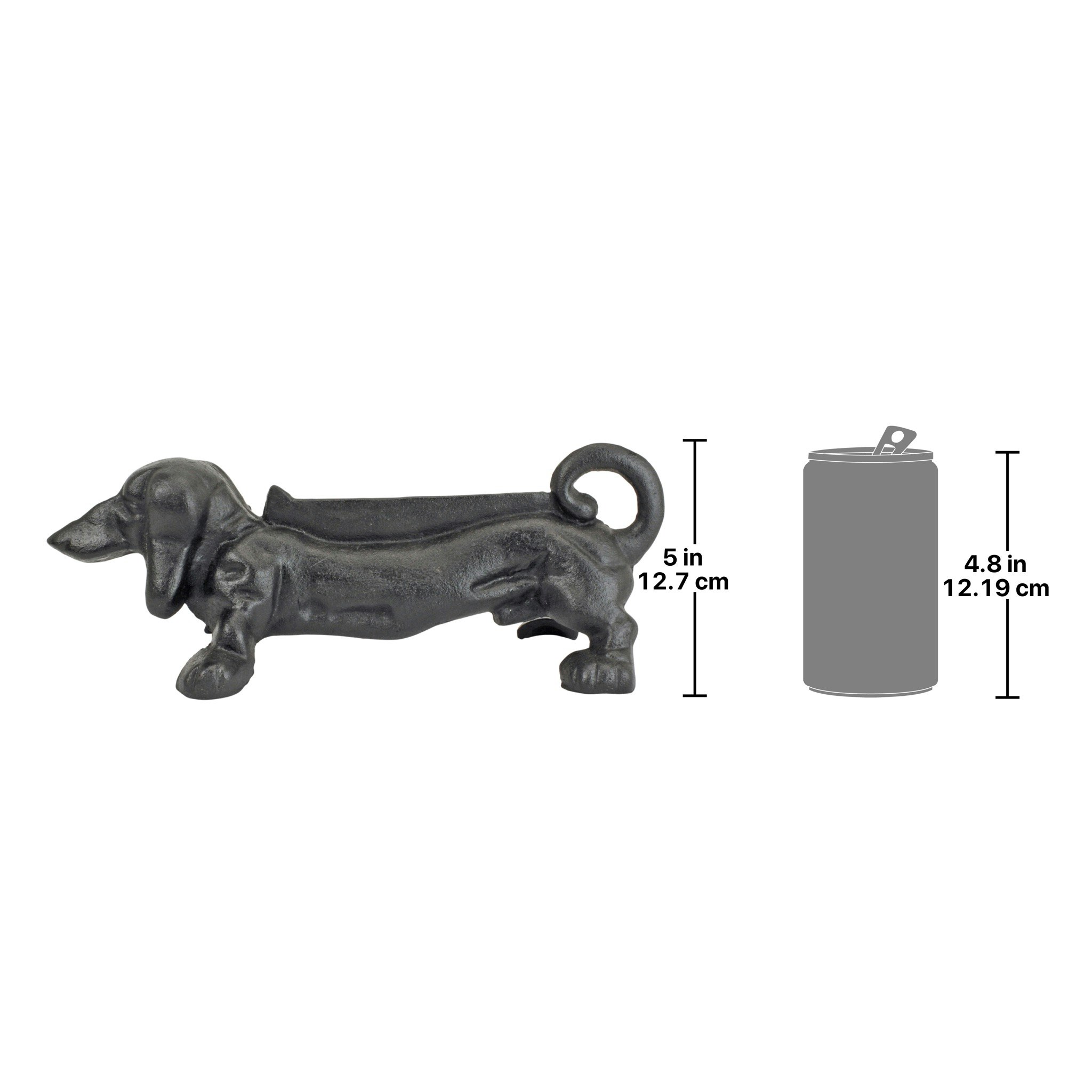 Toscano - Weiner Dog Boot Scraper Dachshund Dog Statue