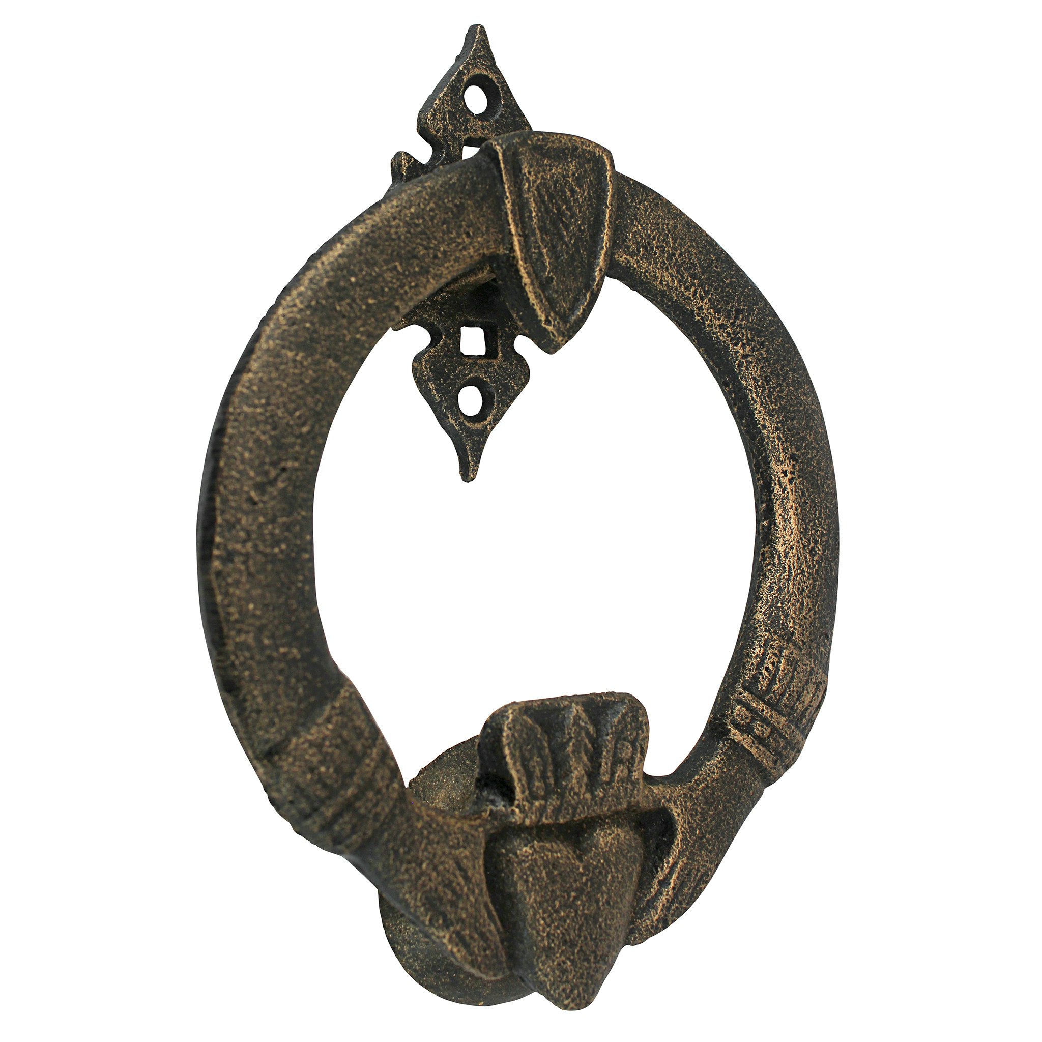 Toscano - Claddagh Authentic Door Knocker
