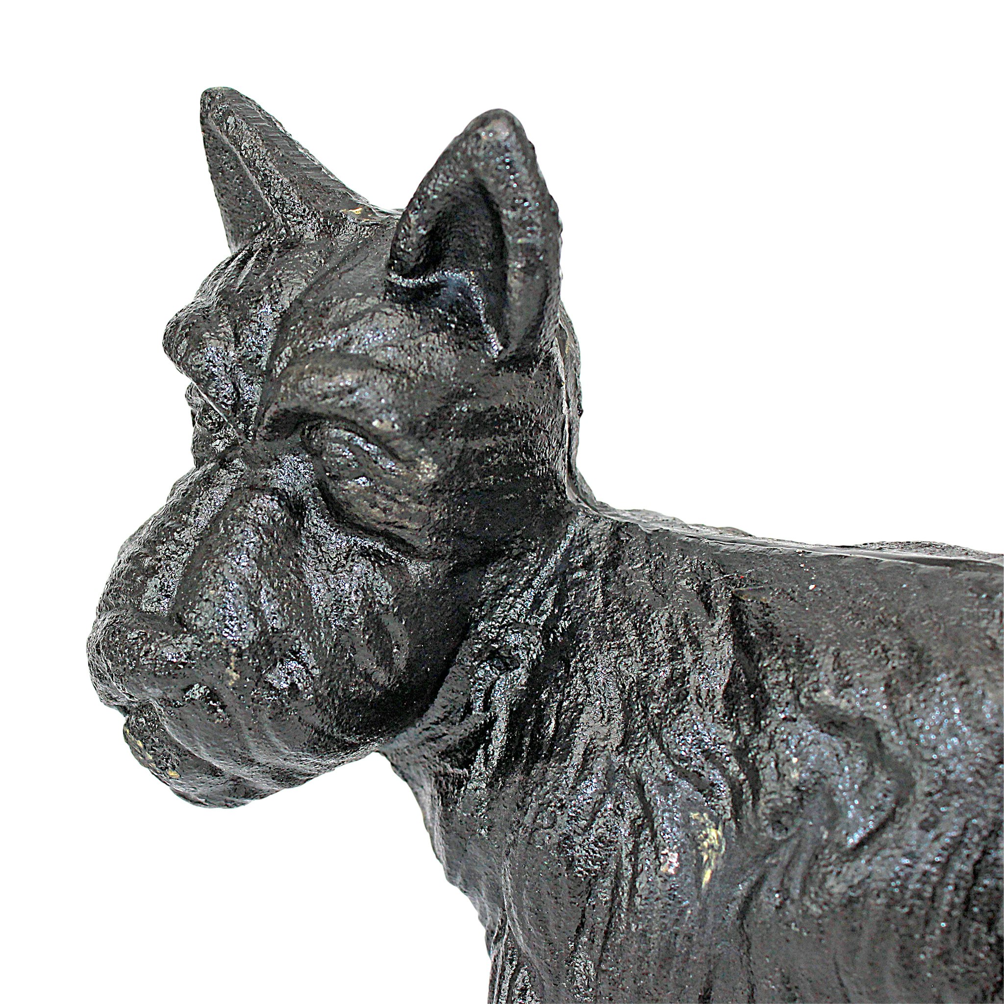 Toscano - Naughty Peeing Scotty Dog Die Doorstop in Cast Iron