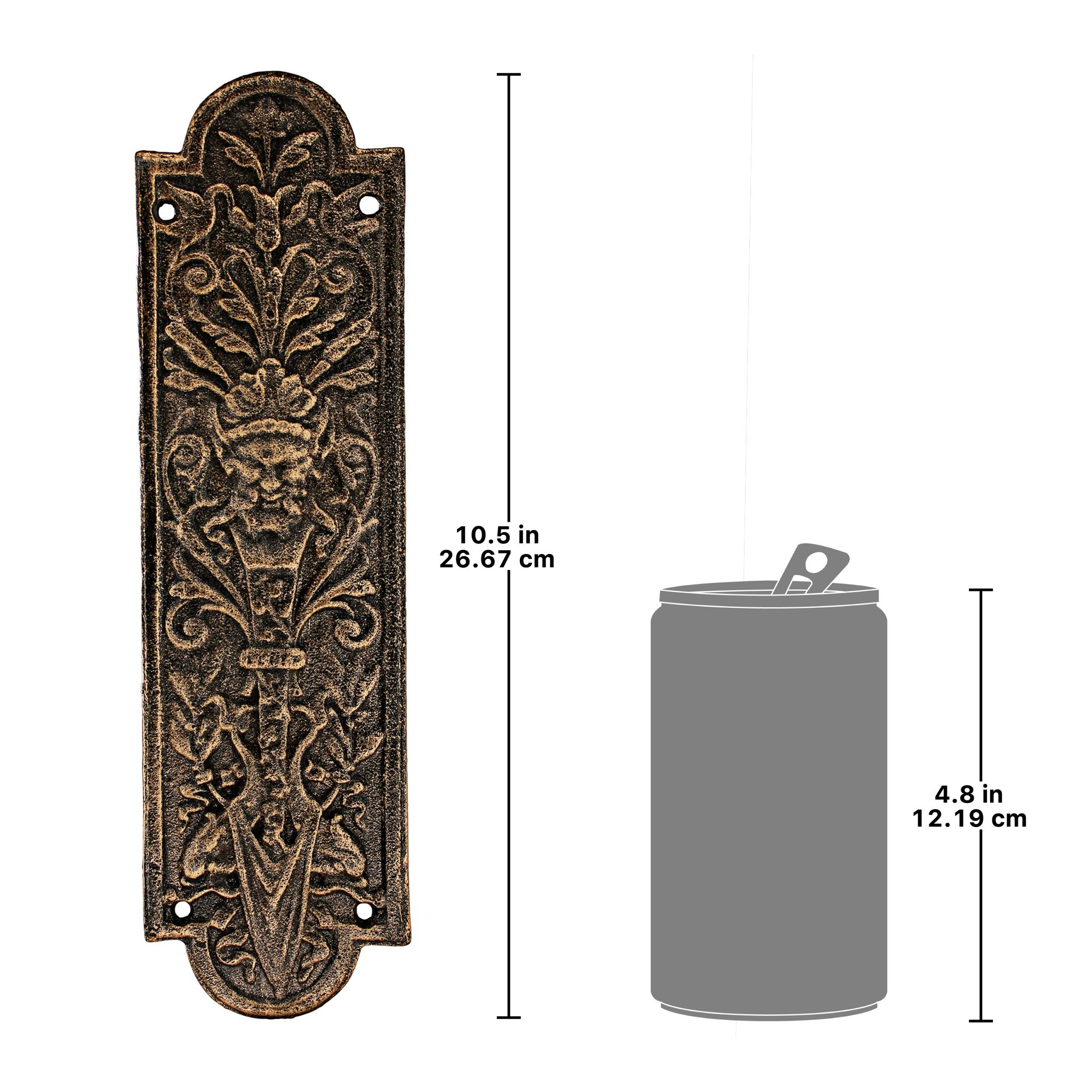 Toscano - Greenman Door Plate