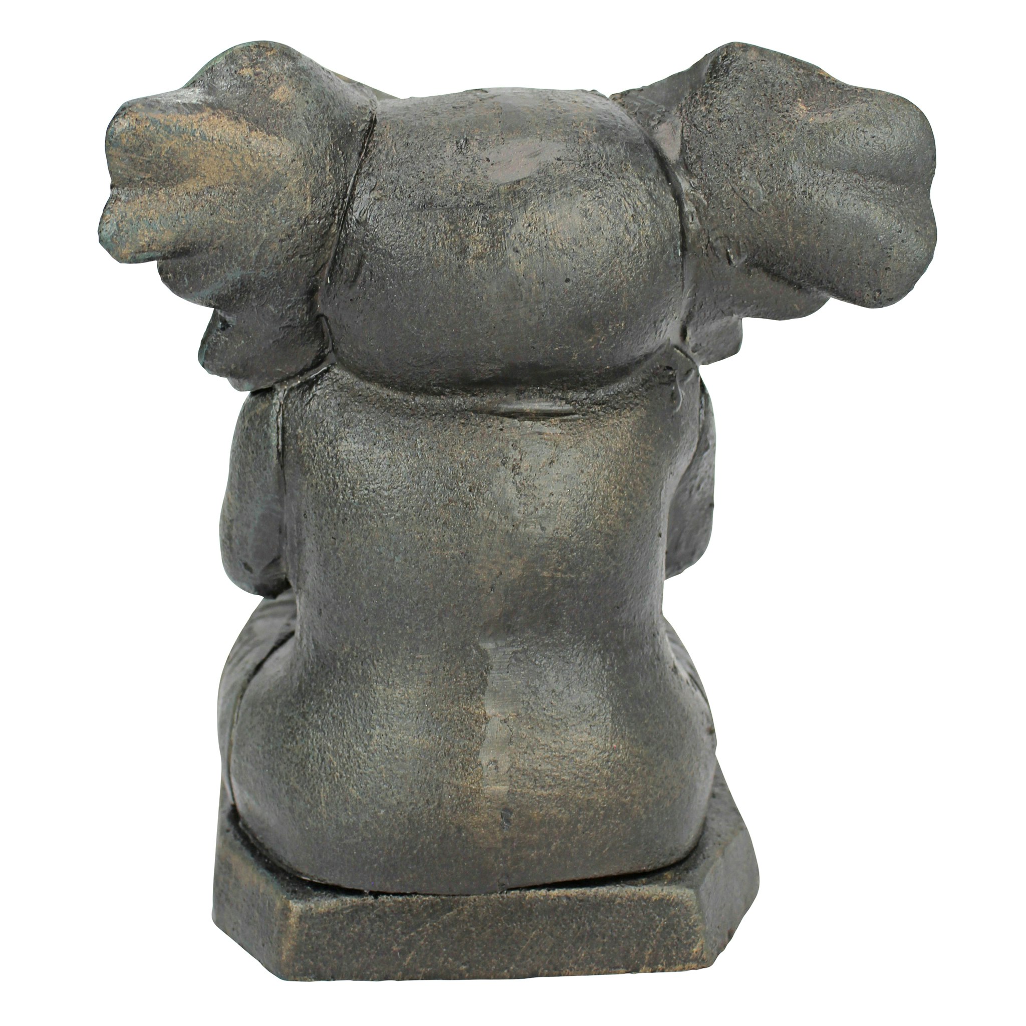 Toscano - Educated Elephant Bookend in Cast Iron
