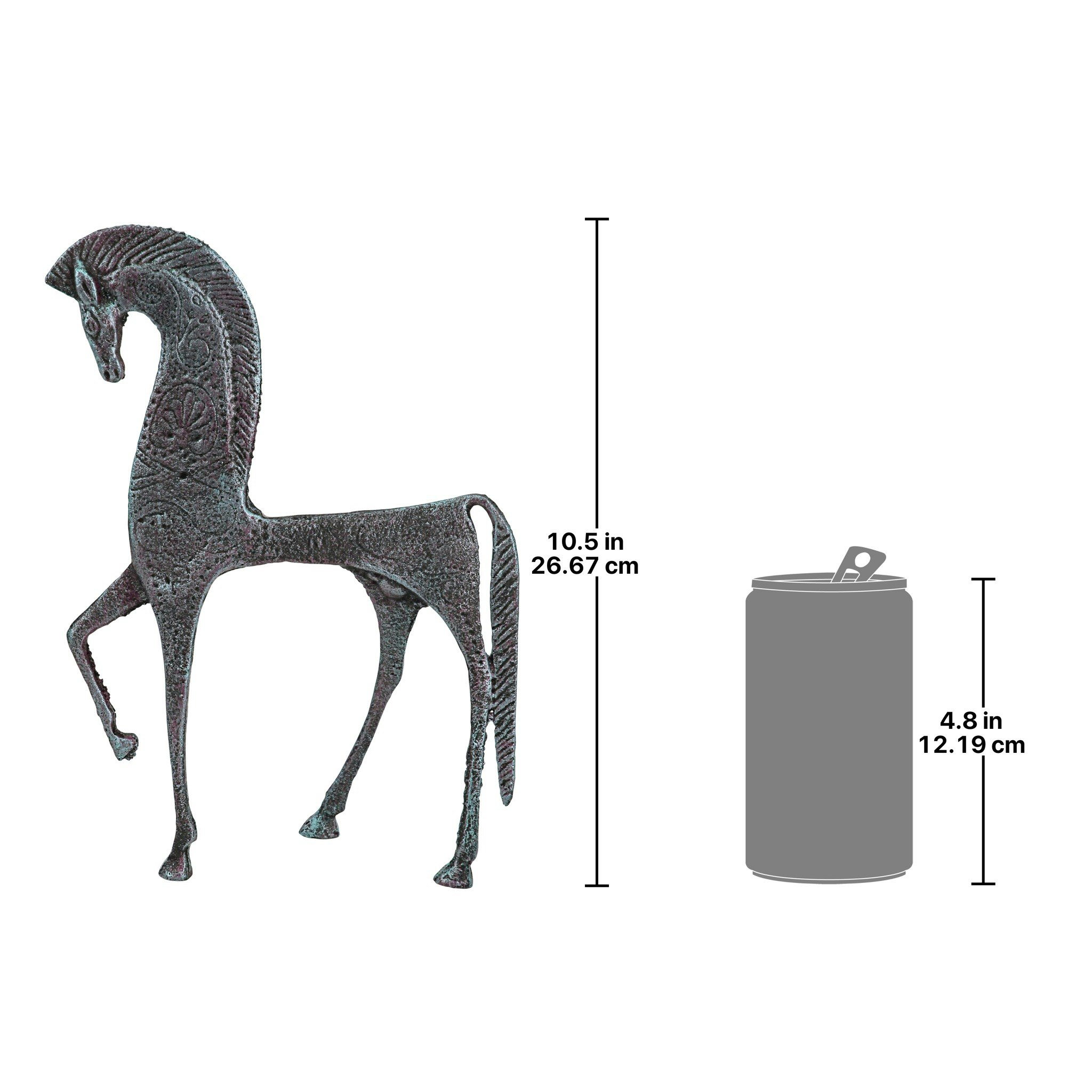 Toscano - Greek Spartan Horse Ironwork