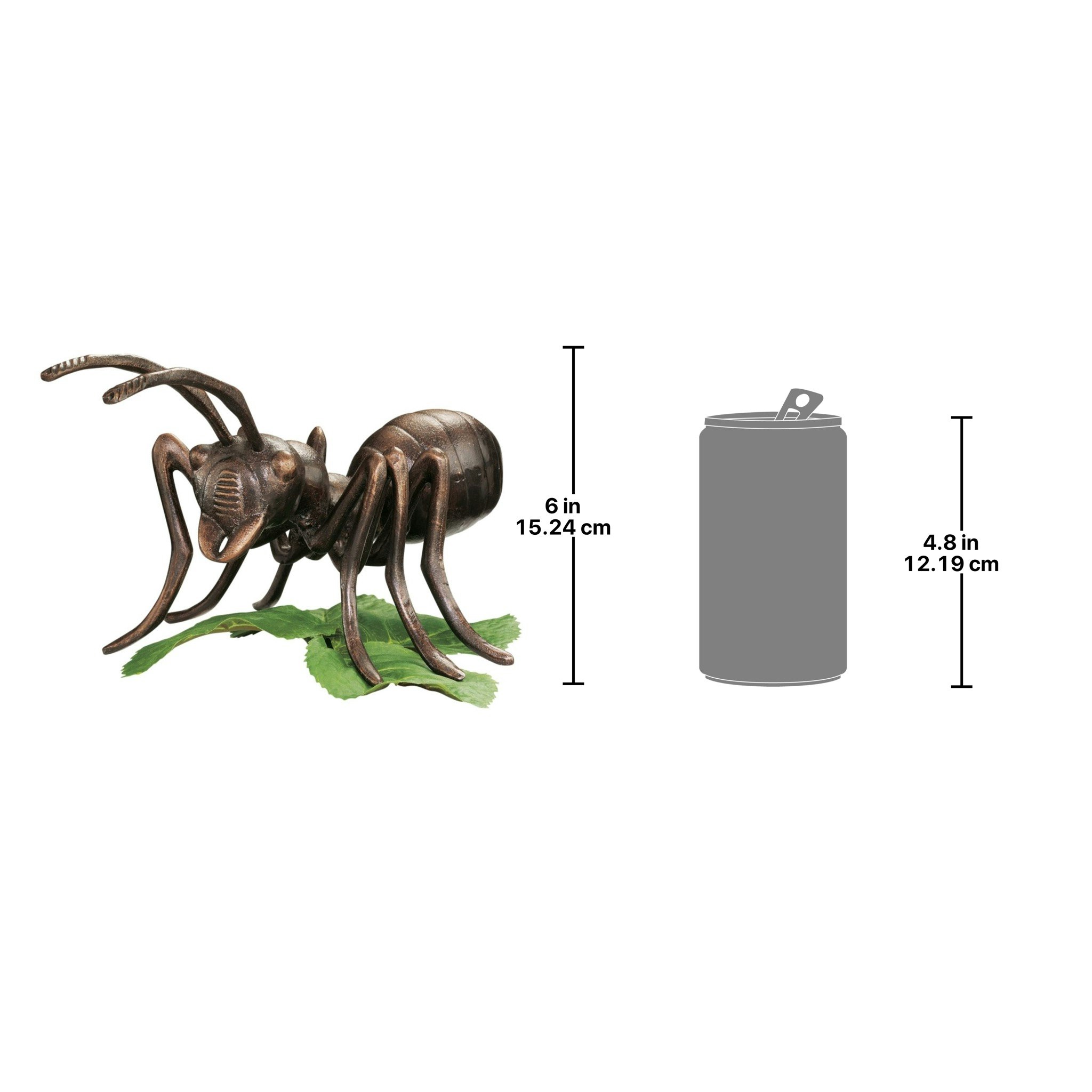 Toscano - Authentic Ant Sculpture in Iron