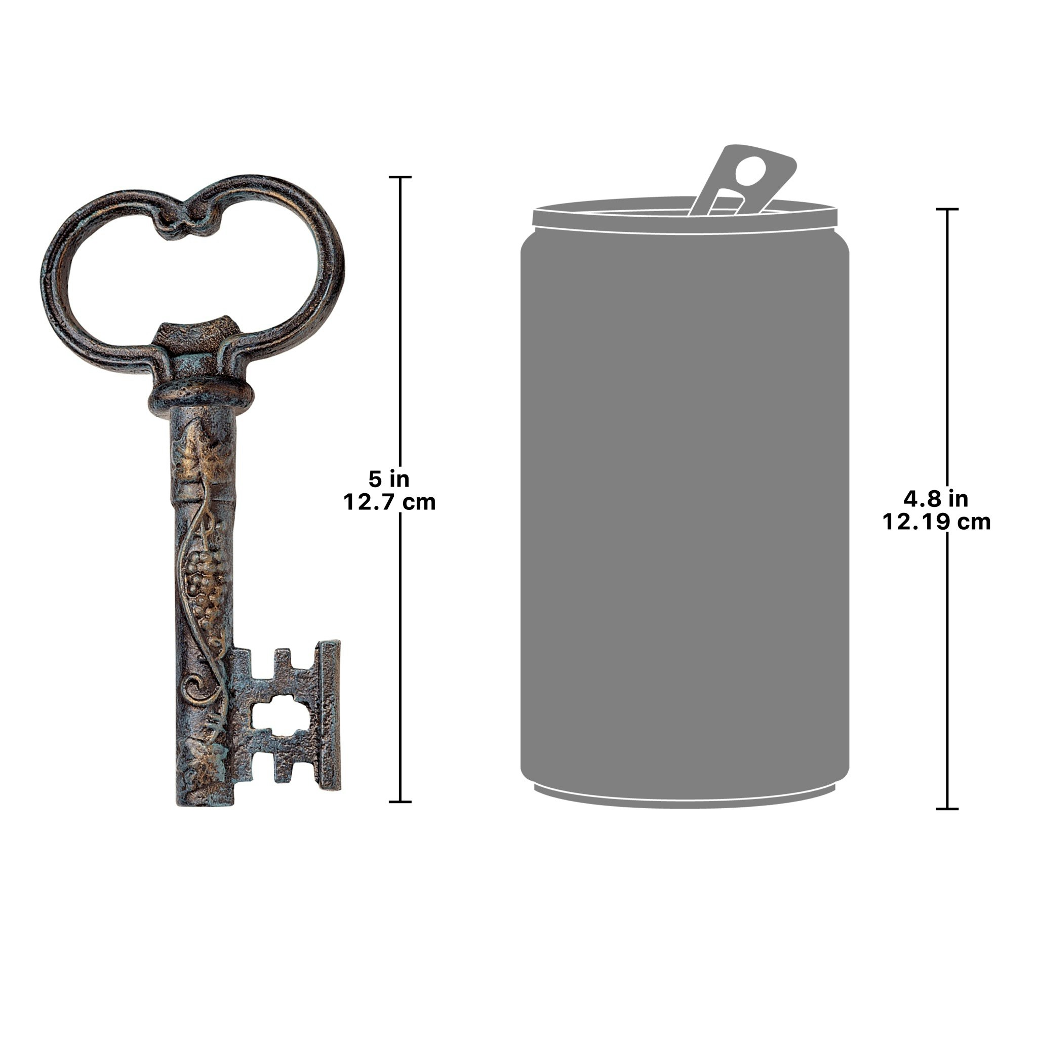 Toscano - The Bishop Church Key Corkscrew and Bottle Opener