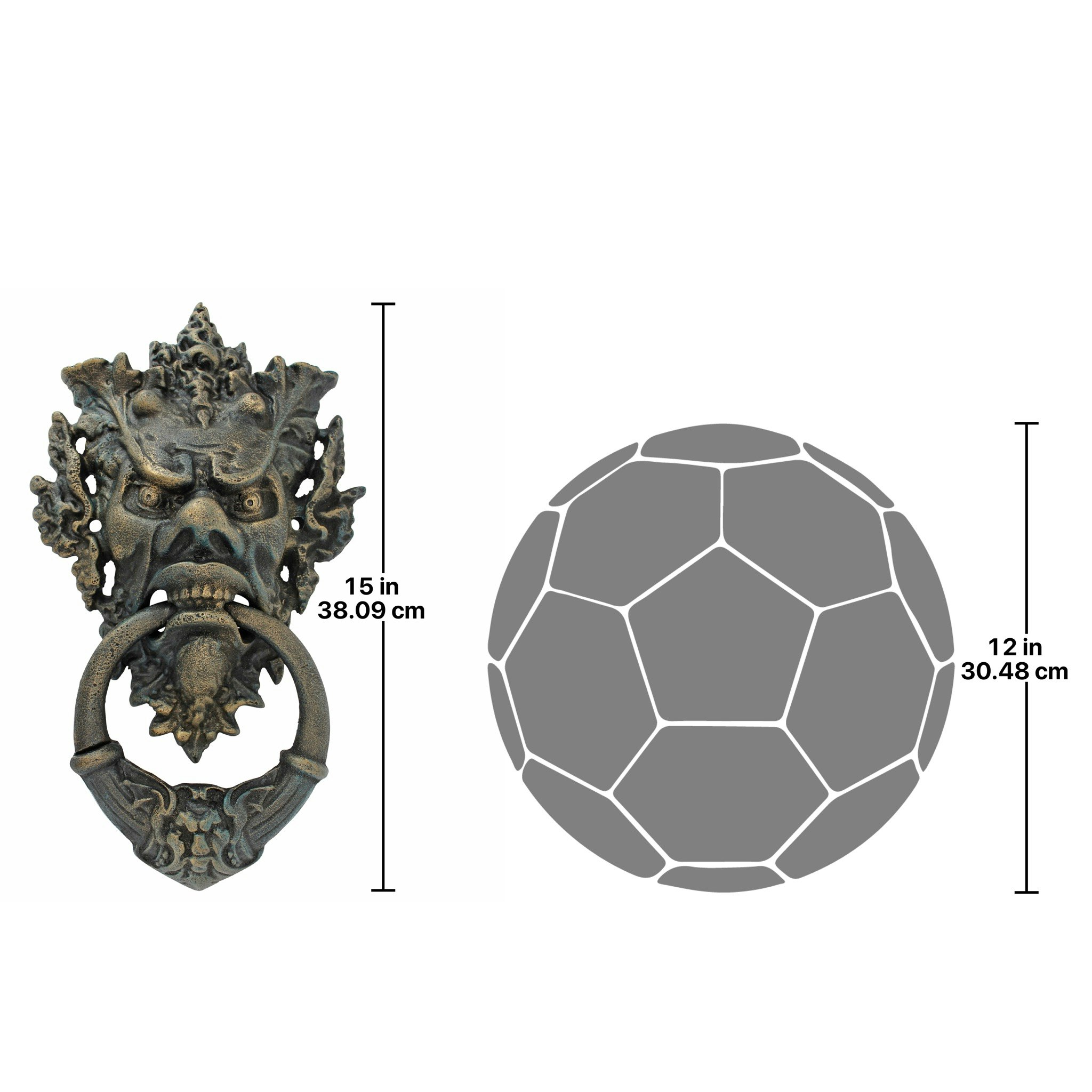 Toscano - Vecchio Greenman Authentic Door Knocker