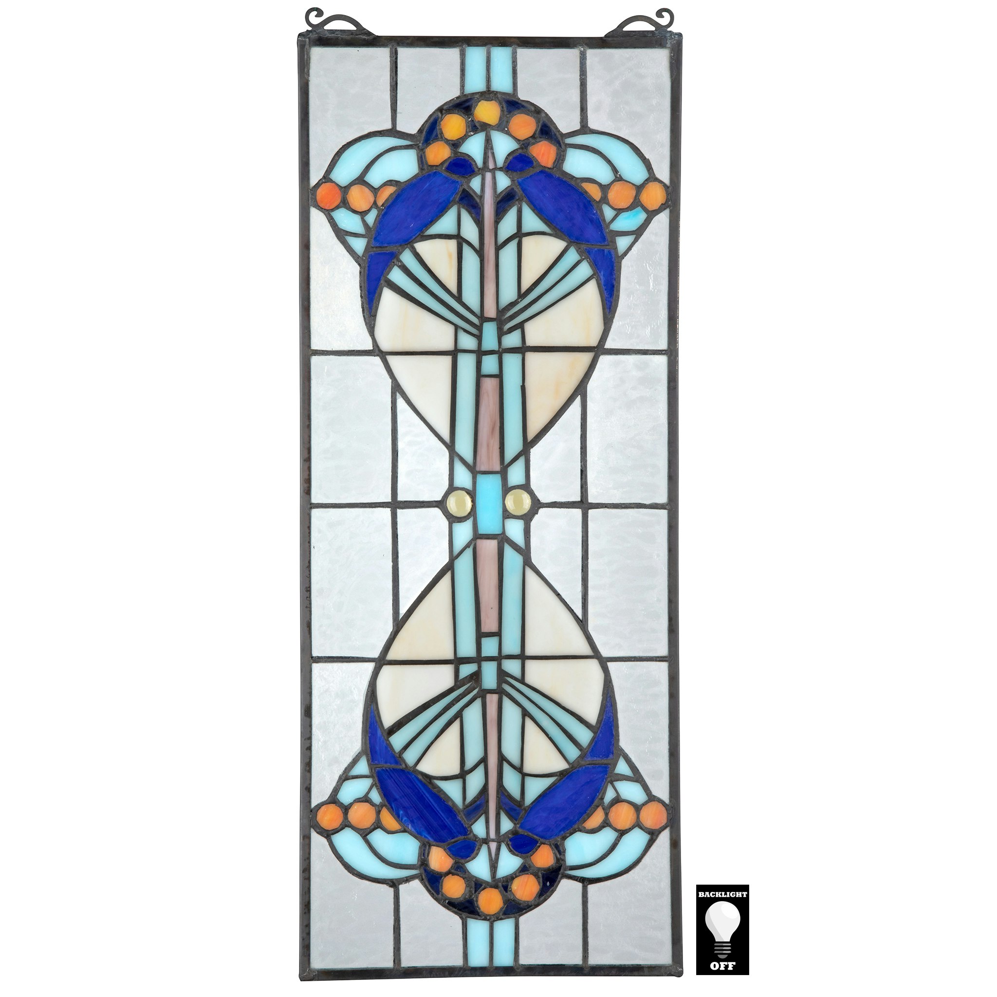 Toscano - Bauhaus Modern Tiffany-Style Stained Glass Window