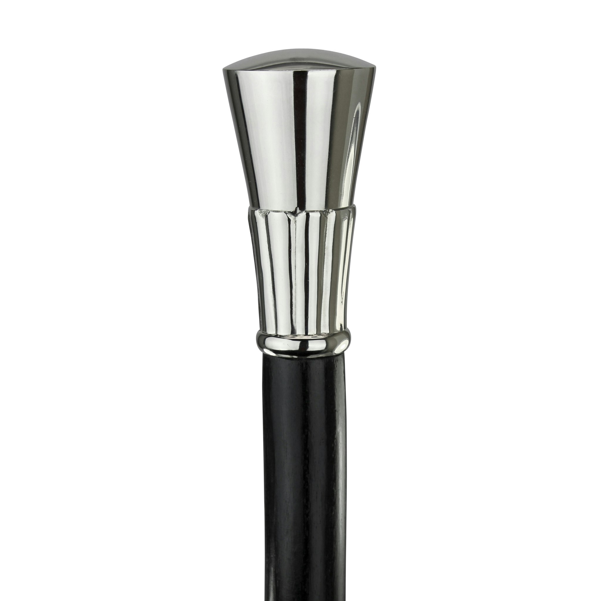 Toscano - Empress Top Hat And Tails Walking Stick in Brass Capstick/Hardwood