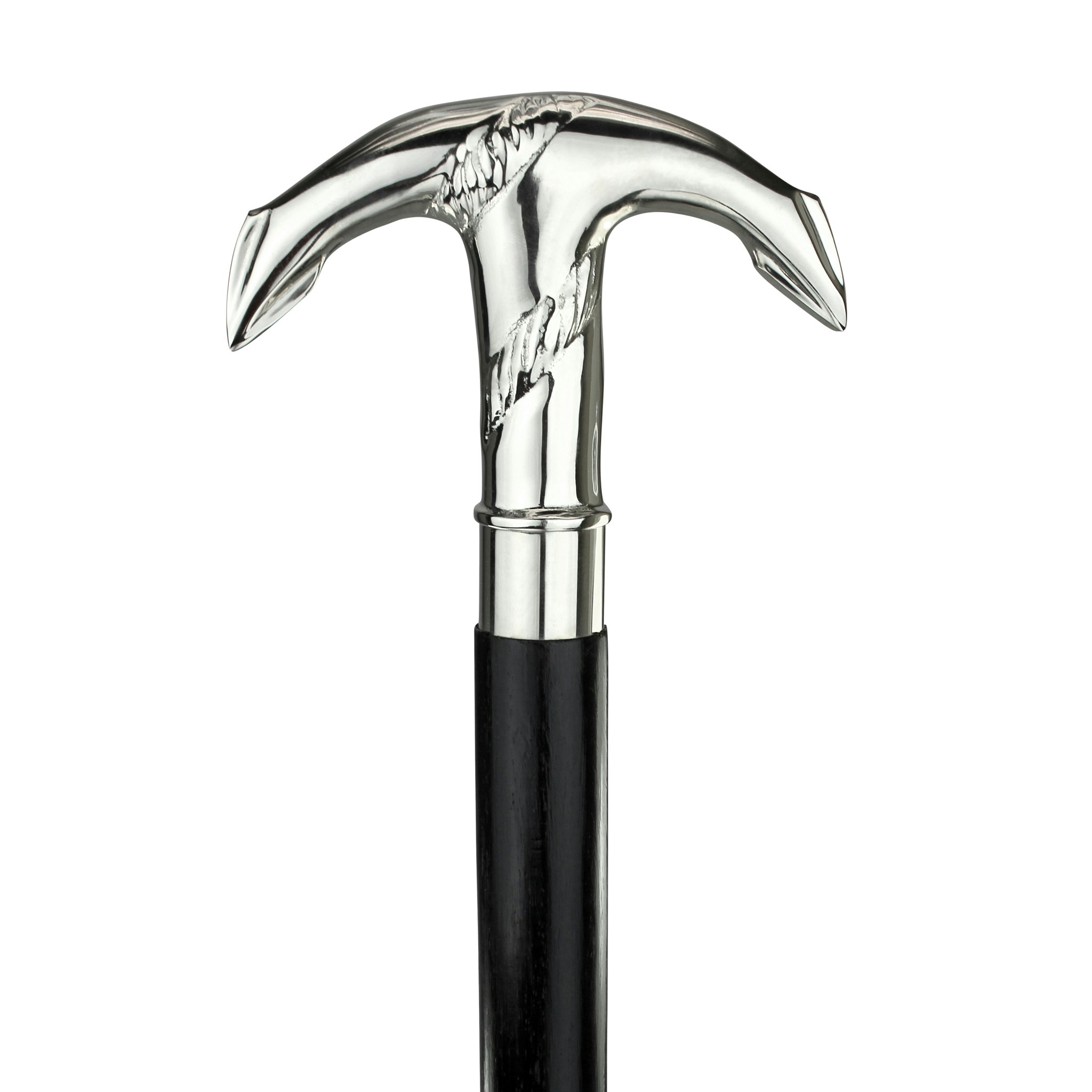 Toscano - Empress Sailors Anchor Walking Stick in Brass Capstick/Hardwood