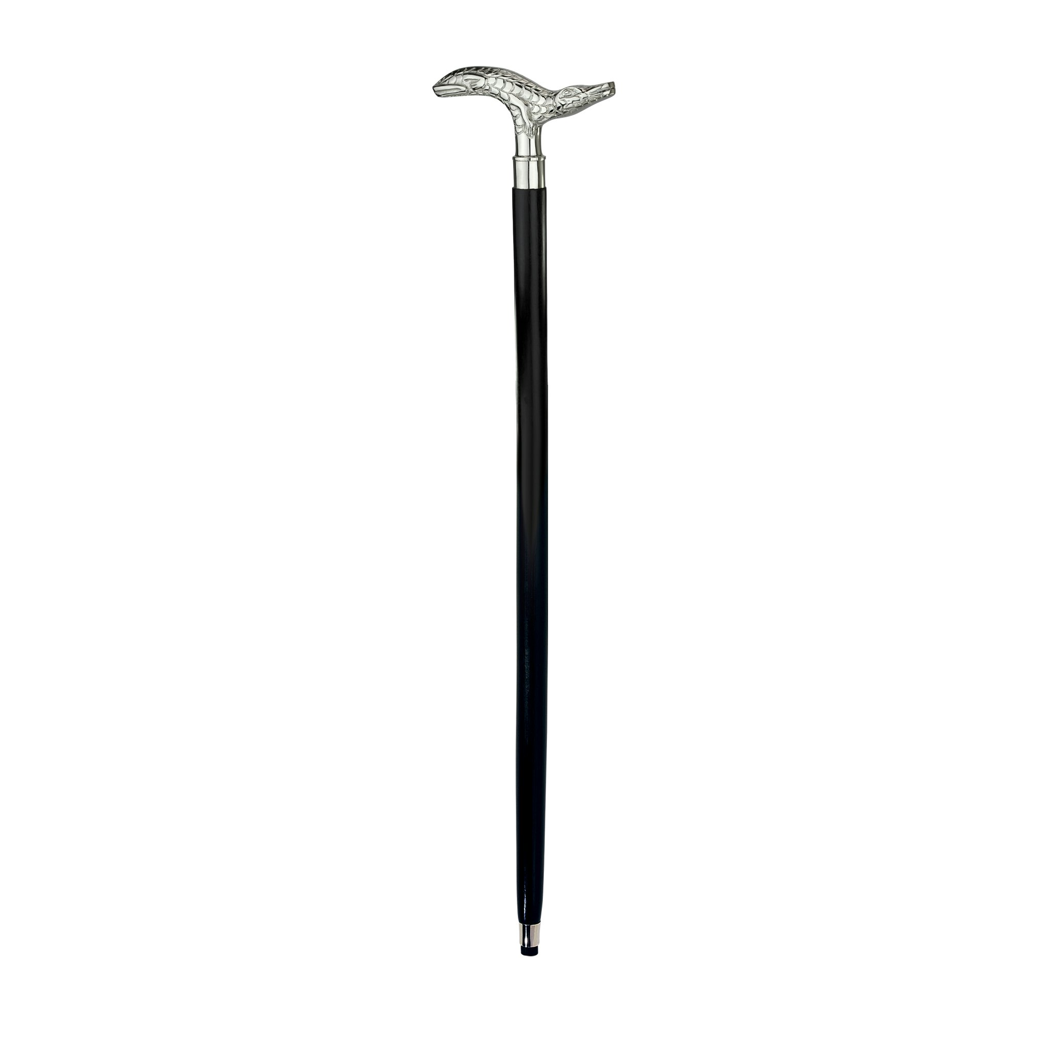 Toscano - Empress Gliding Gator Walking Stick in Brass Capstick/Hardwood