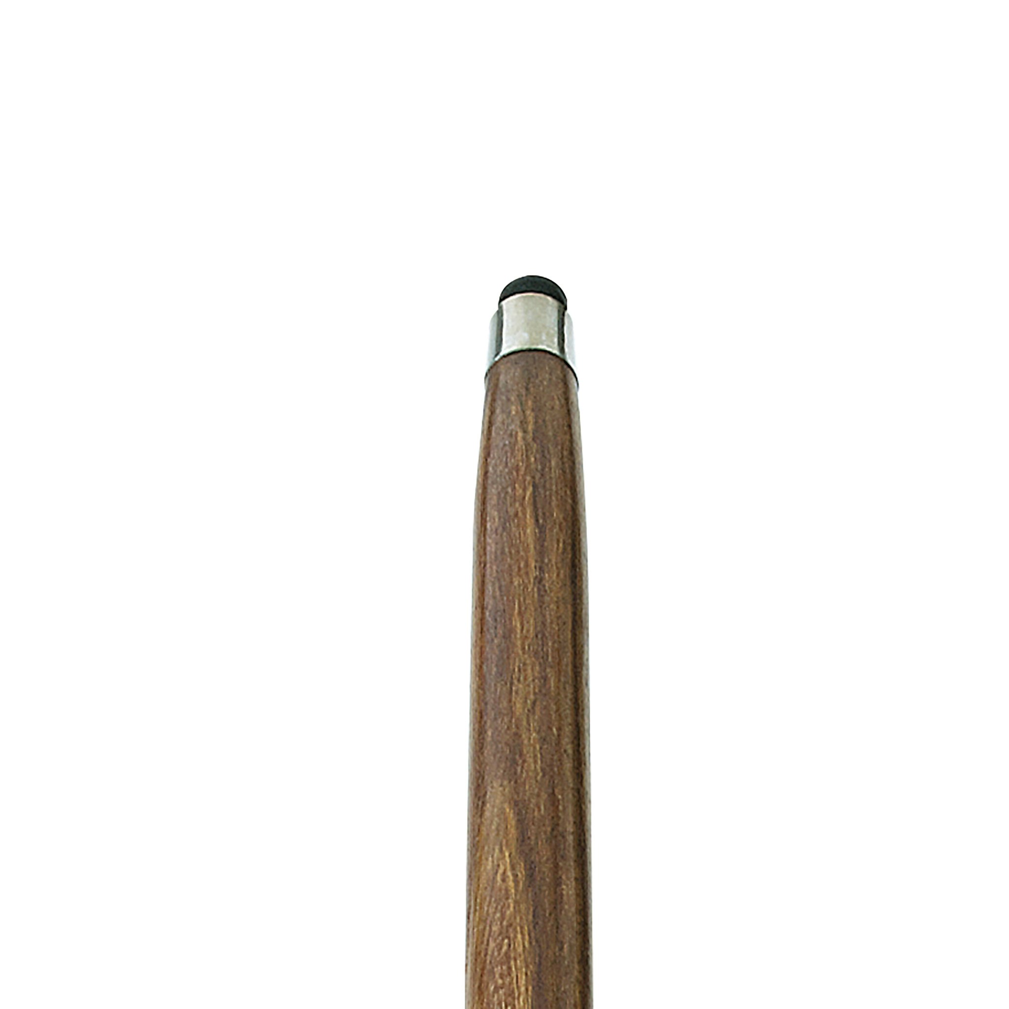 Toscano - Gentleman’s Choice Blue Gray Sphere Walking Stick in Chrome Capstick/Hardwood