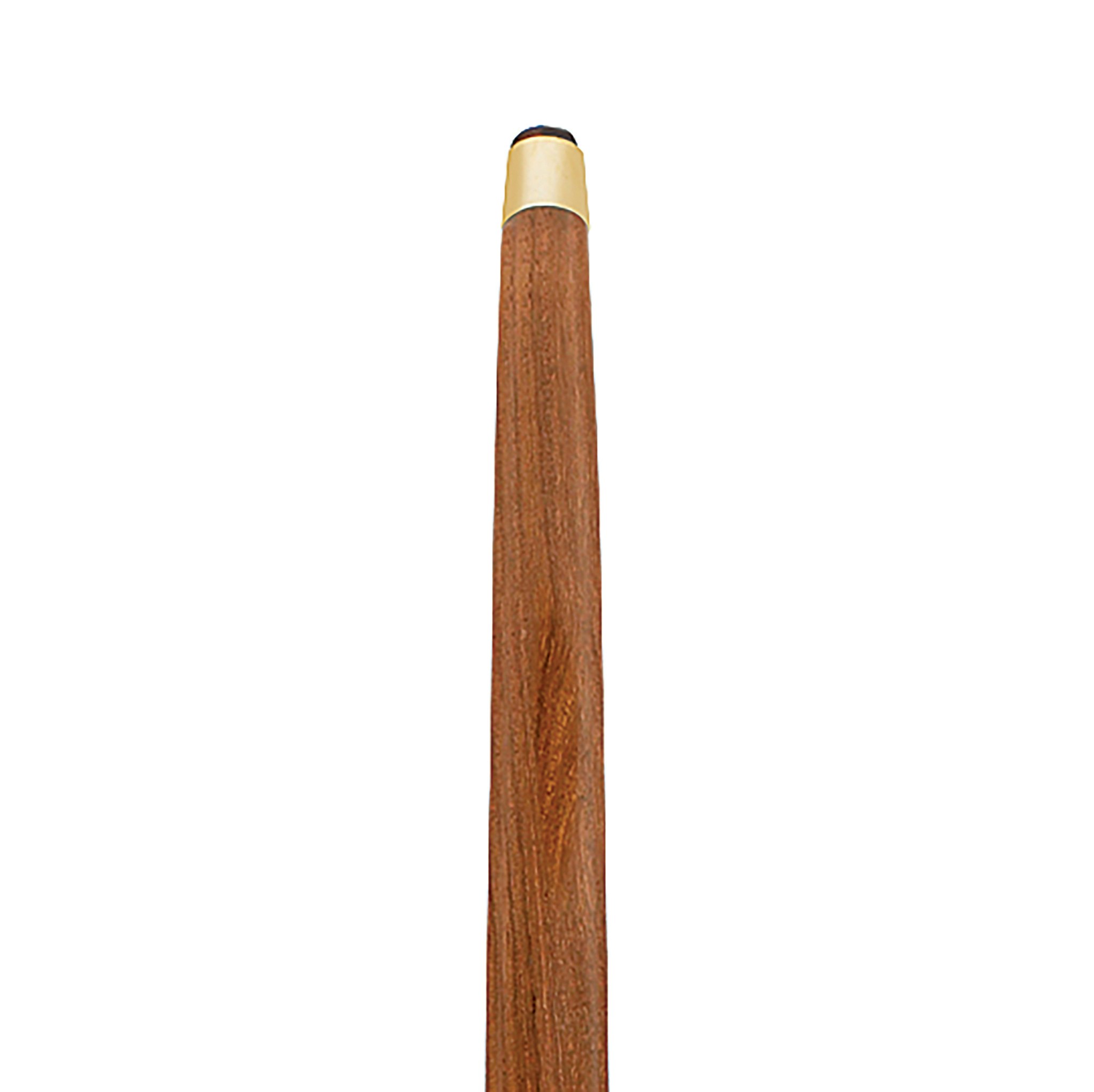 Toscano - Empress Direct Path Compass Walking Stick in Brass Capstick/Hardwood