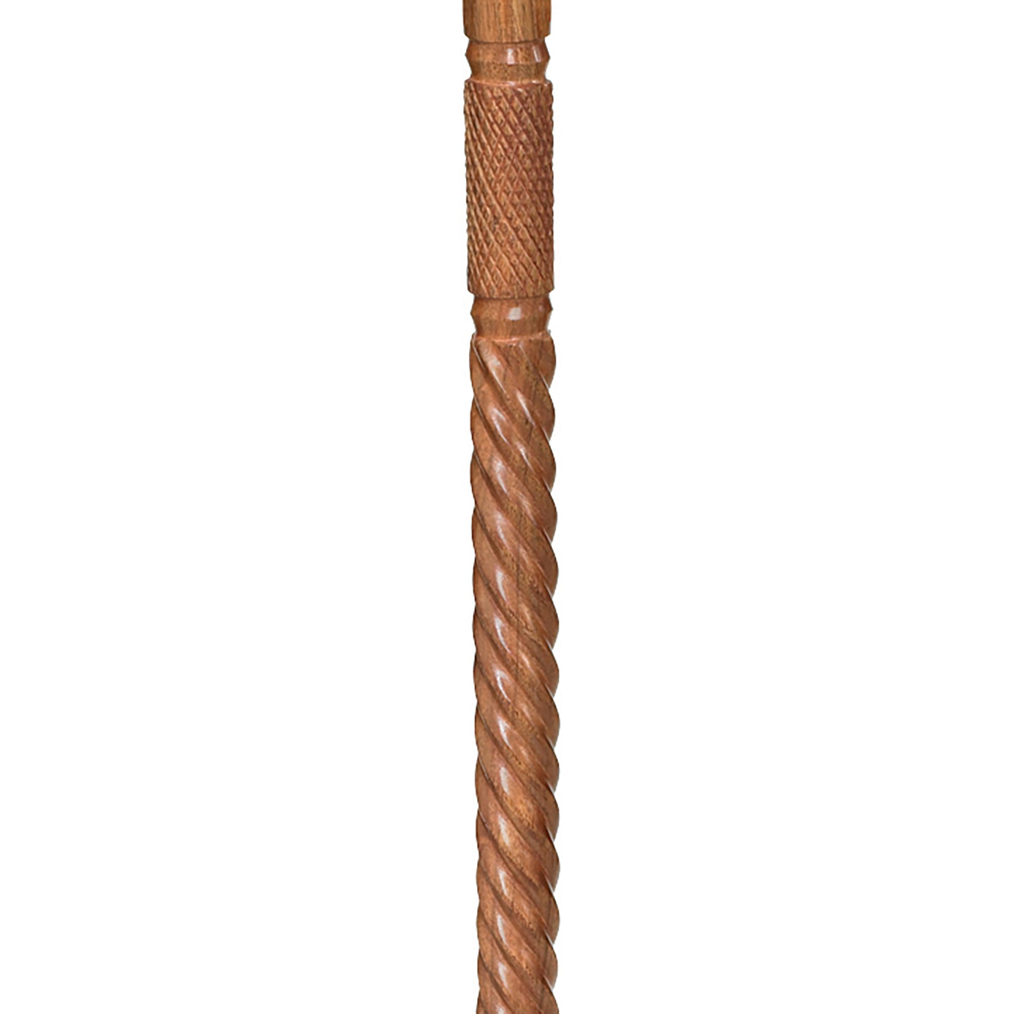 Toscano - Empress 3 Gold Saucer Walking Stick in Brass Capstick/Hardwood