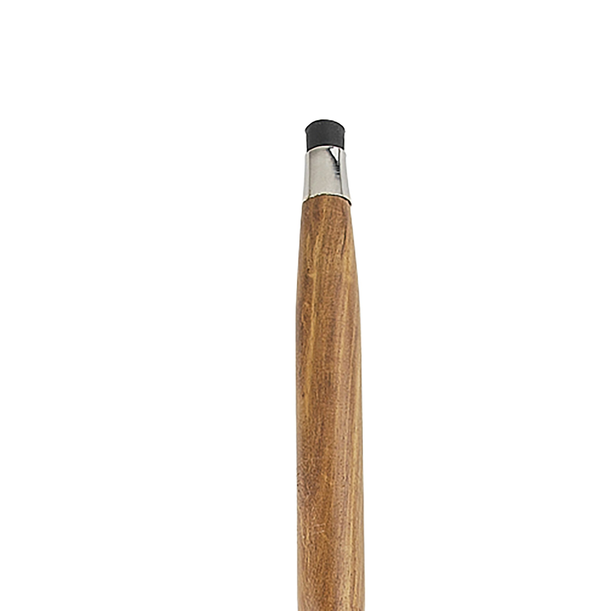 Toscano - Empress Dog, Man's Best Friend Walking Stick in Chrome Capstick/Hardwood