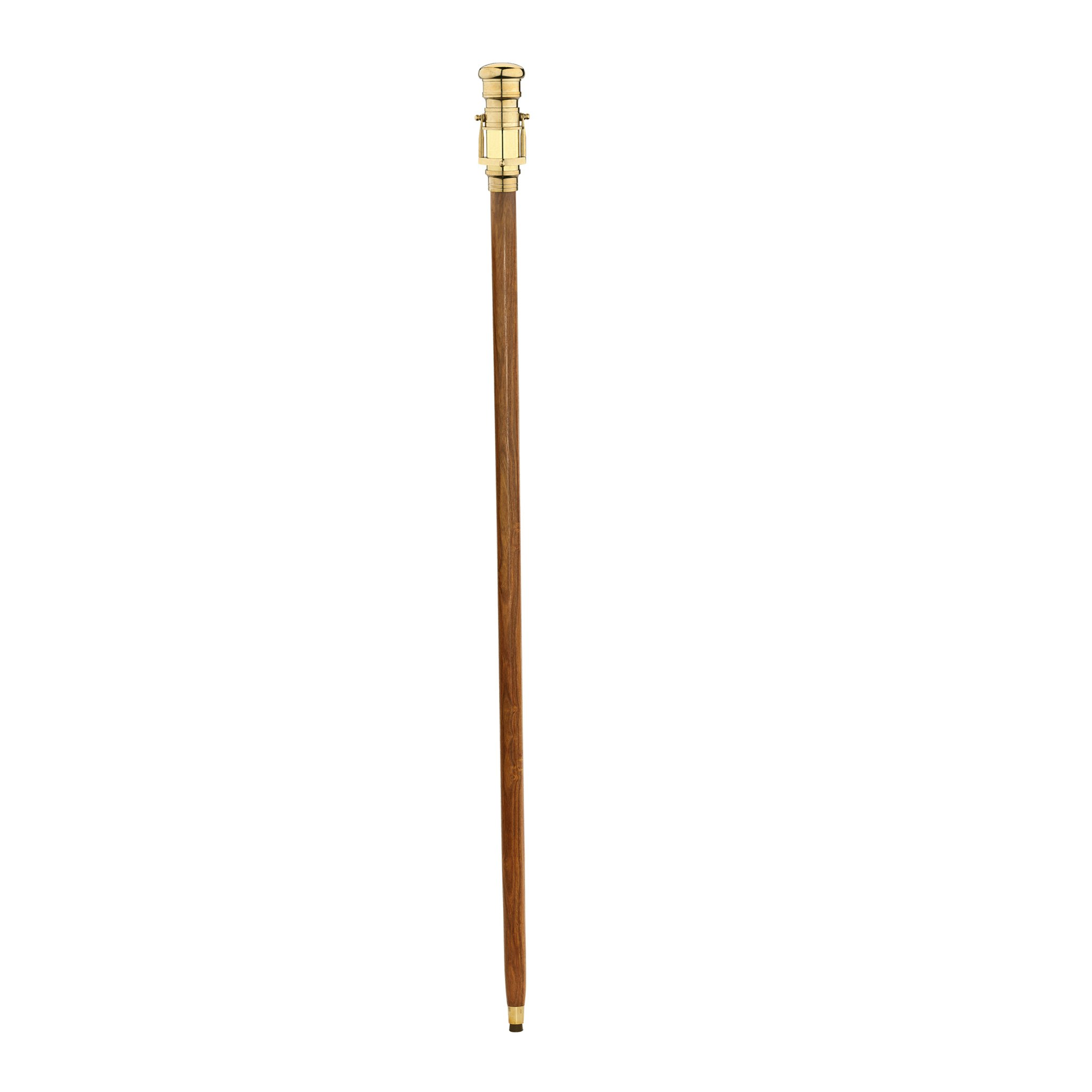 Toscano - Lord Nelson Walking Stick in Brass Capstick/Hardwood