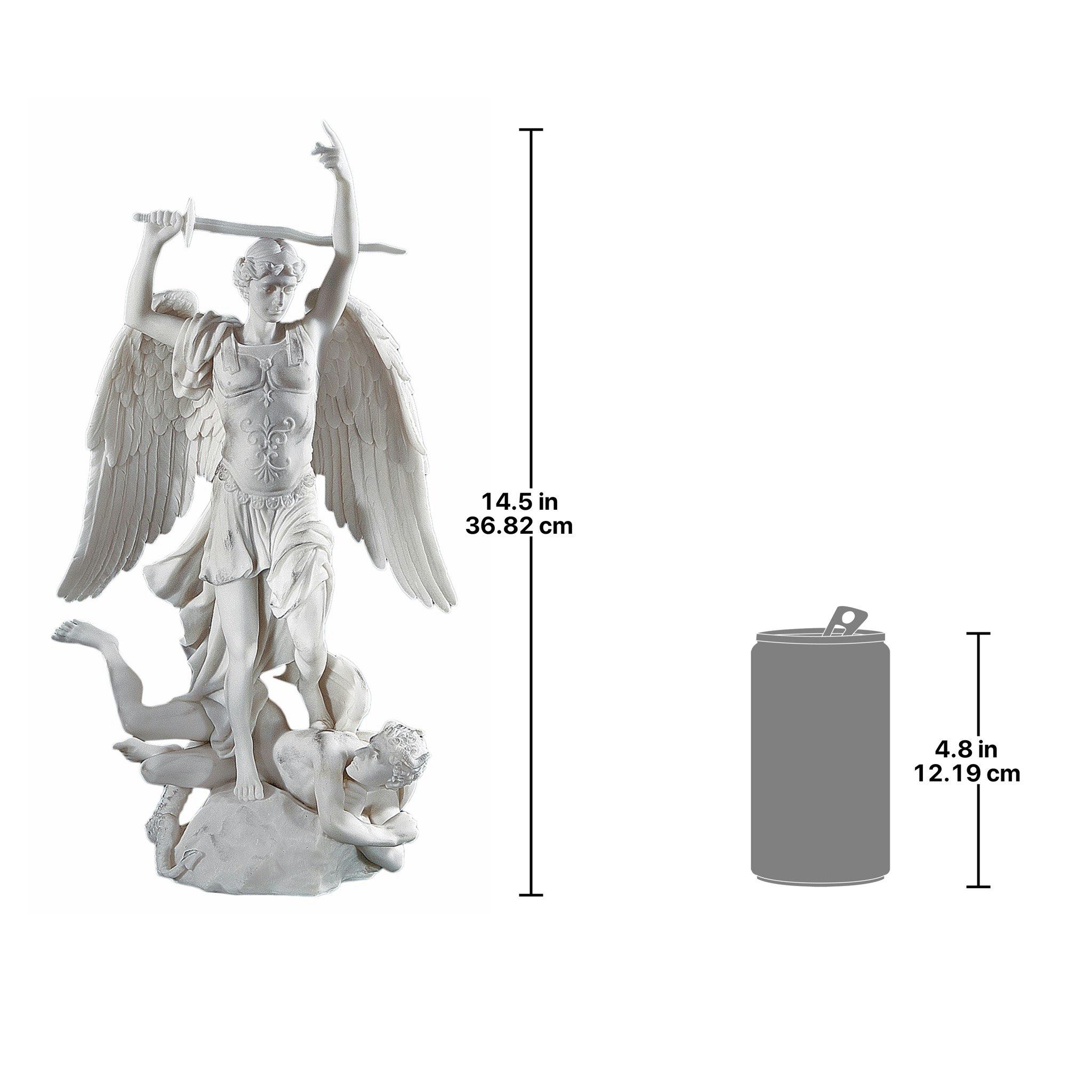 Toscano - L'Archange Saint Michel Angel Statue