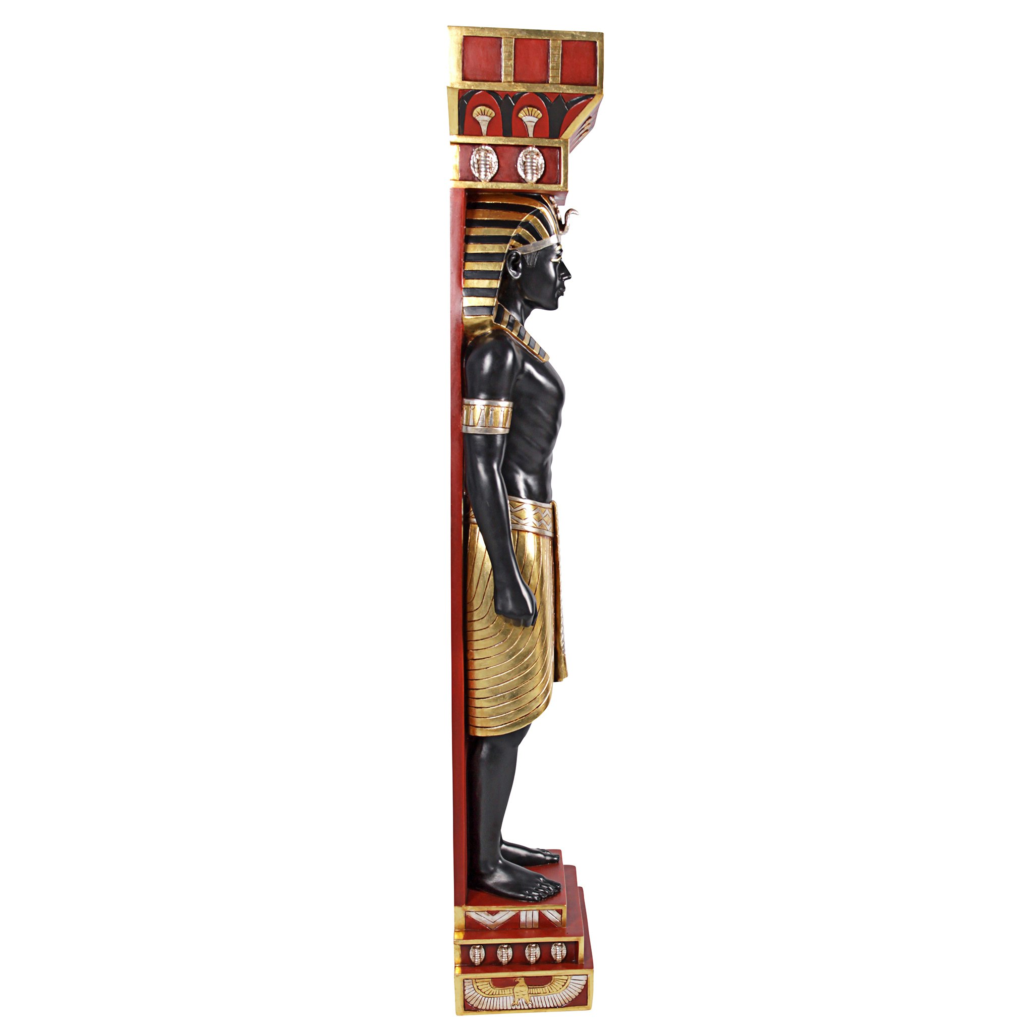 Toscano - Egyptian Scribe Telemon Wall Sculpture