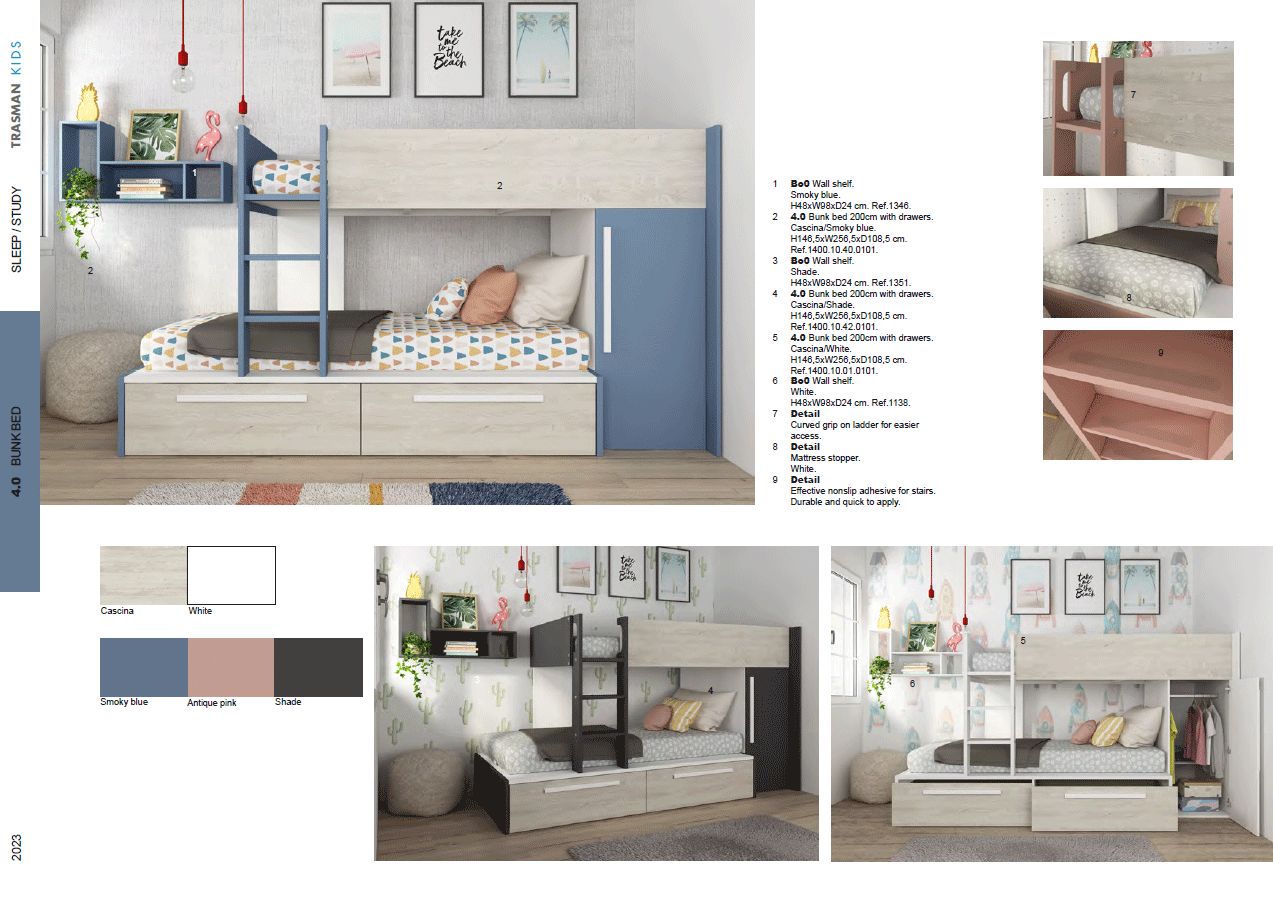 Trasman - 4.0 Series Reversible Bunk Bed