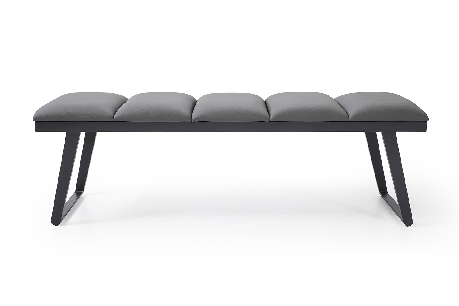 Whiteline Ethan Bench - Dark Gray
