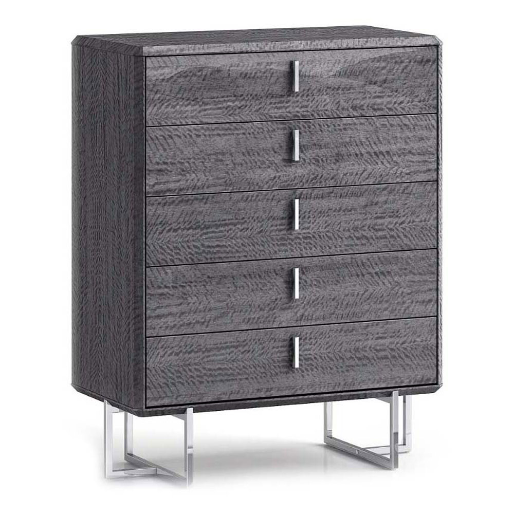 Whiteline - Chloe Chest Of Drawer in Gray