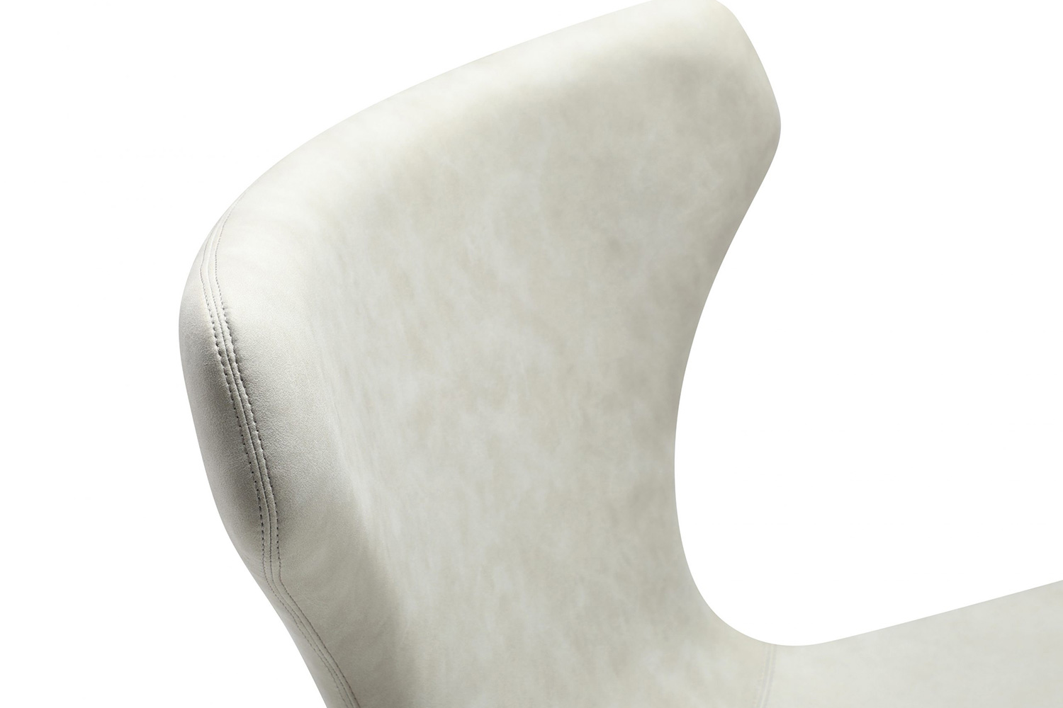 Whiteline Easton Swivel Leisure Chair - Light Gray