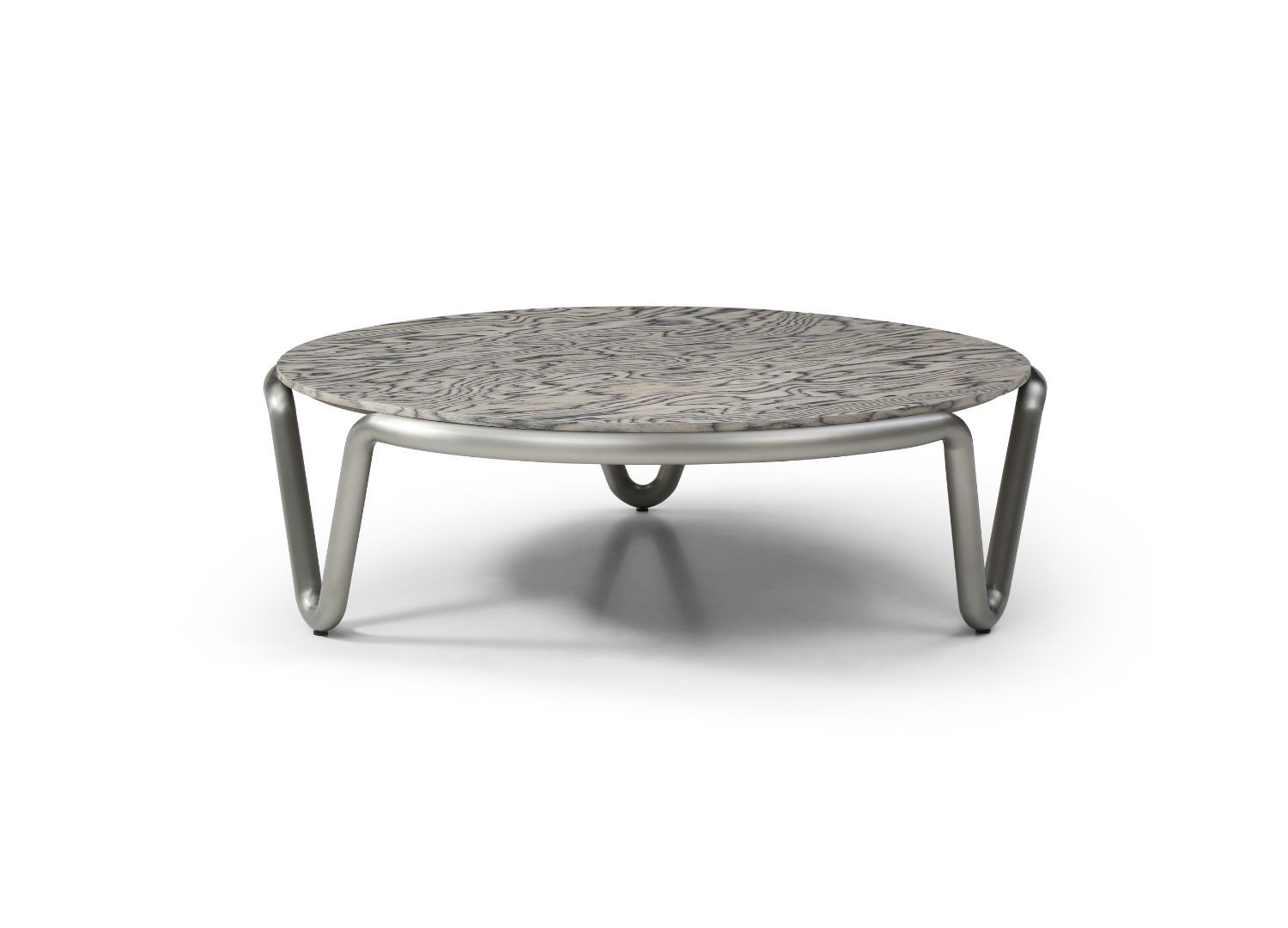 Whiteline Anaconda Coffee Table - Gray, Small