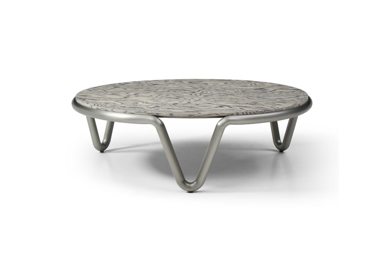Whiteline Anaconda Coffee Table - Gray, Small