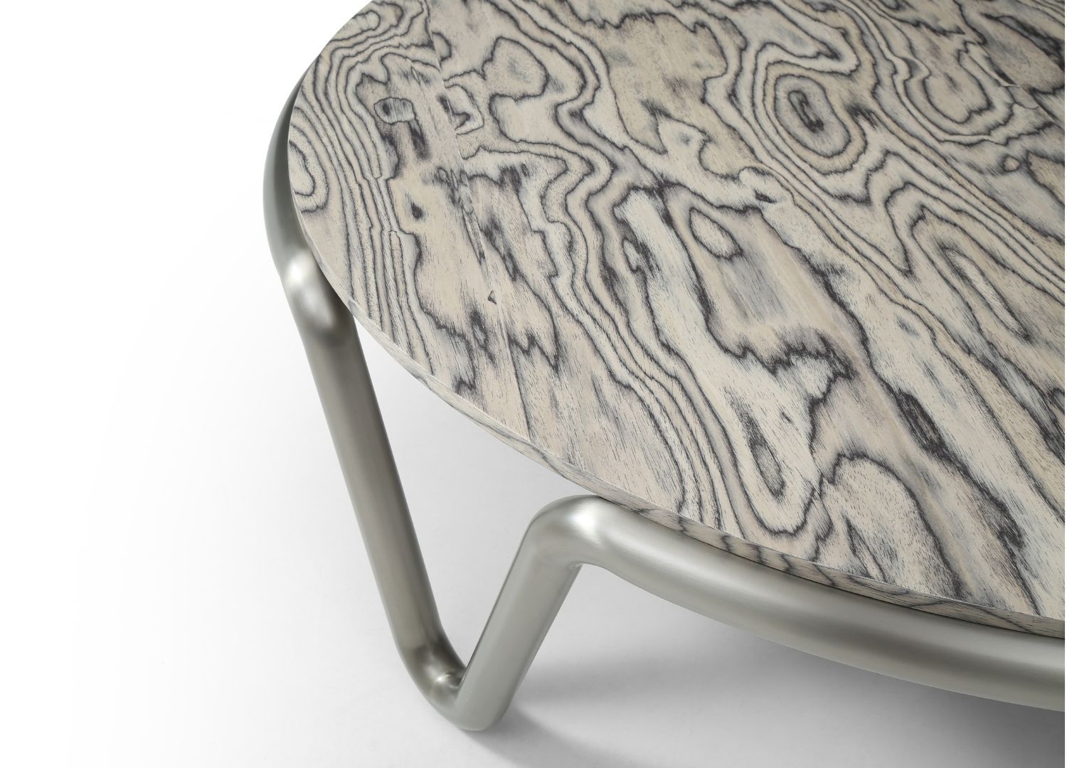 Whiteline Anaconda Coffee Table - Gray, Small