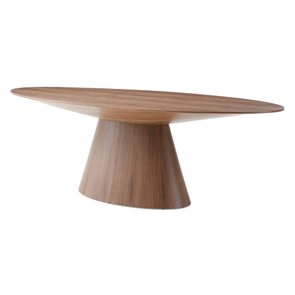 Whiteline Bruno Dining Table - Walnut